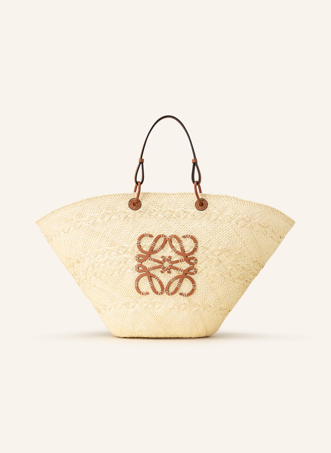 Image of Loewe Shopper Anagram beige