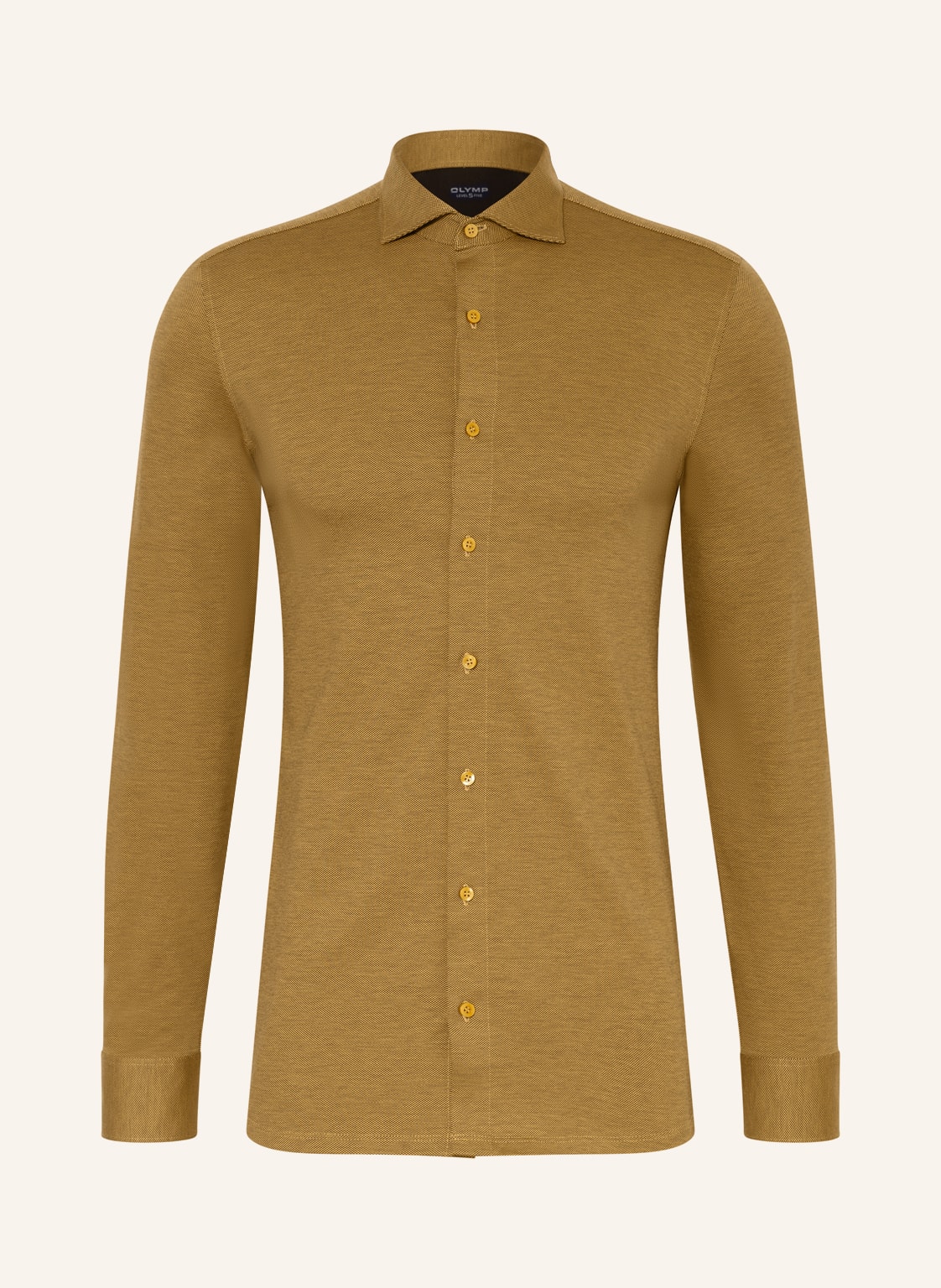 Image of Olymp Jerseyhemd Level Five 24/Seven Body Fit gelb