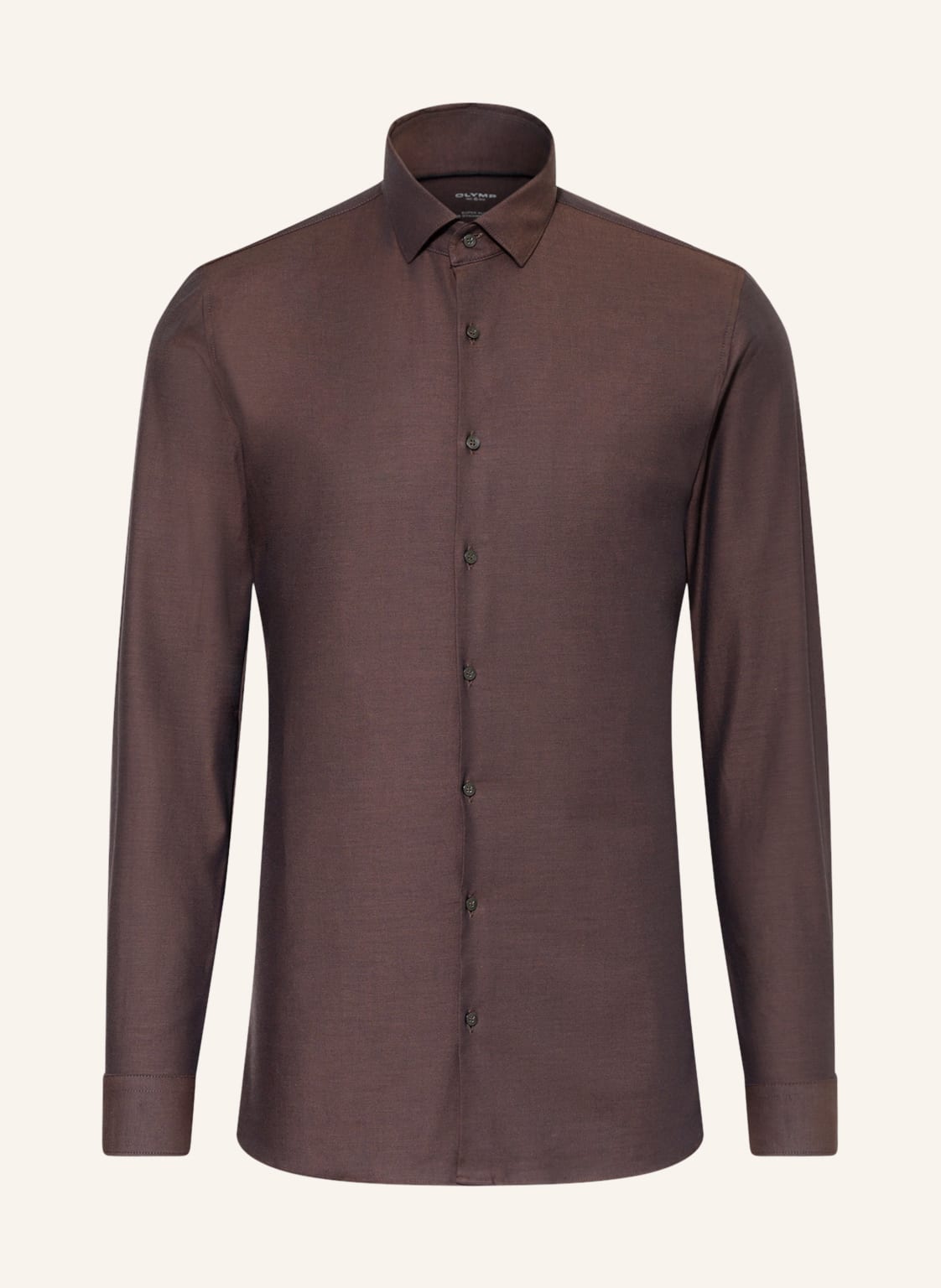 Image of Olymp Jerseyhemd No. Six 24/Seven Super Slim braun