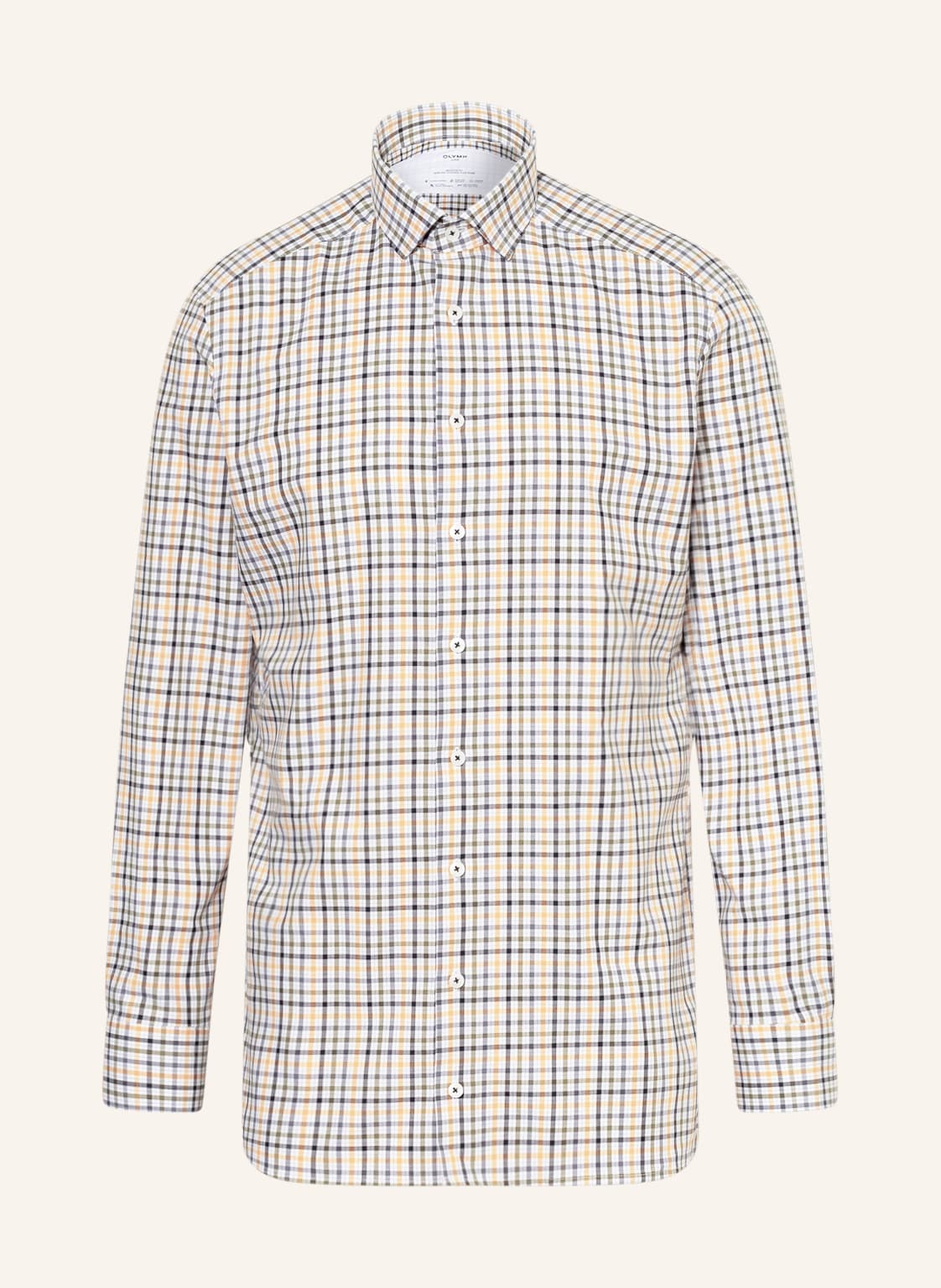 Image of Olymp Hemd Luxor 24/Seven Modern Fit gelb