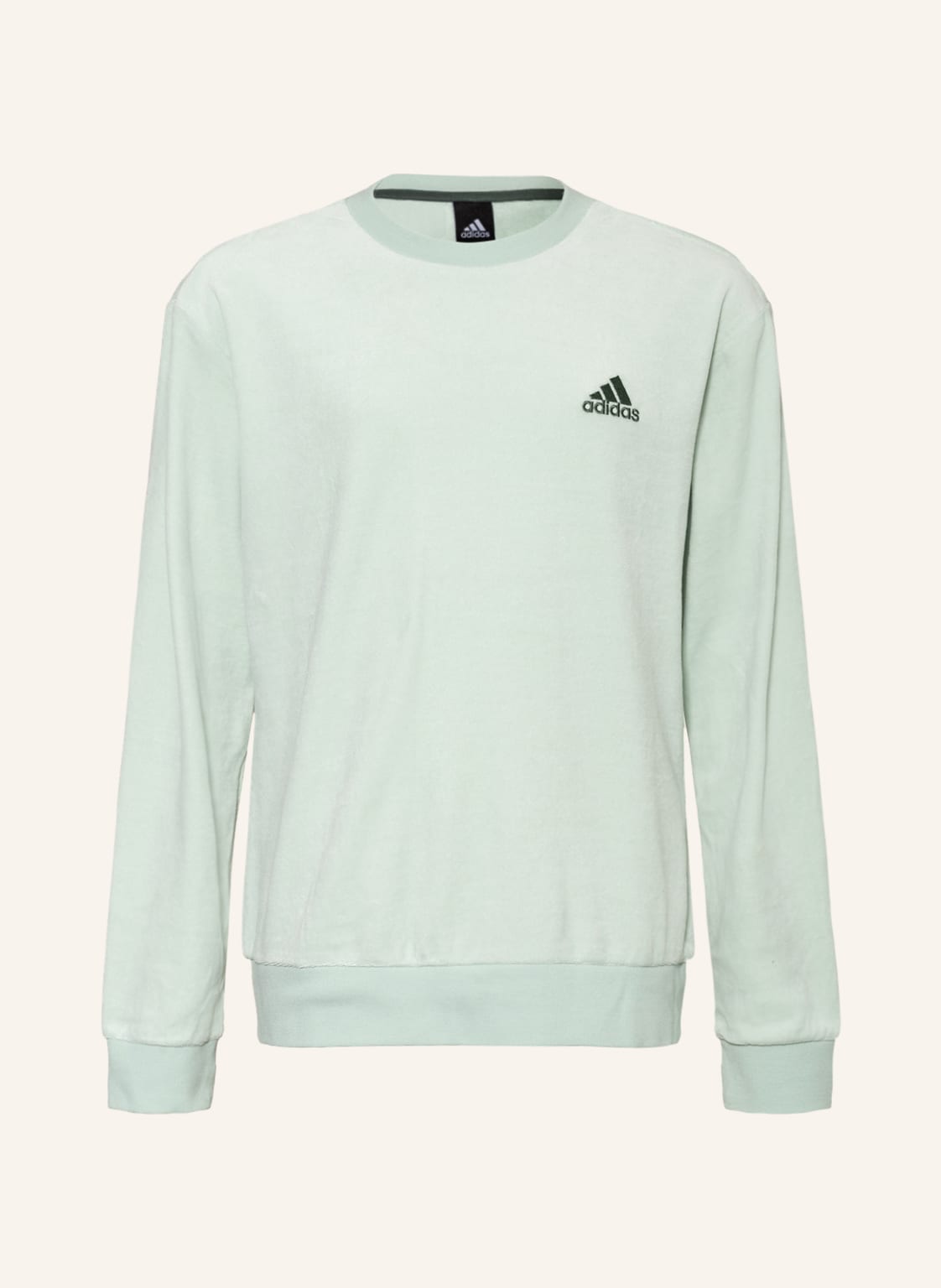 Image of Adidas Frotteeshirt G Lounge gruen