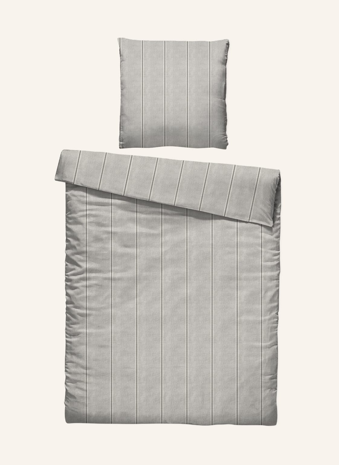 Image of Eb Home Bettwäsche Ravenna grau