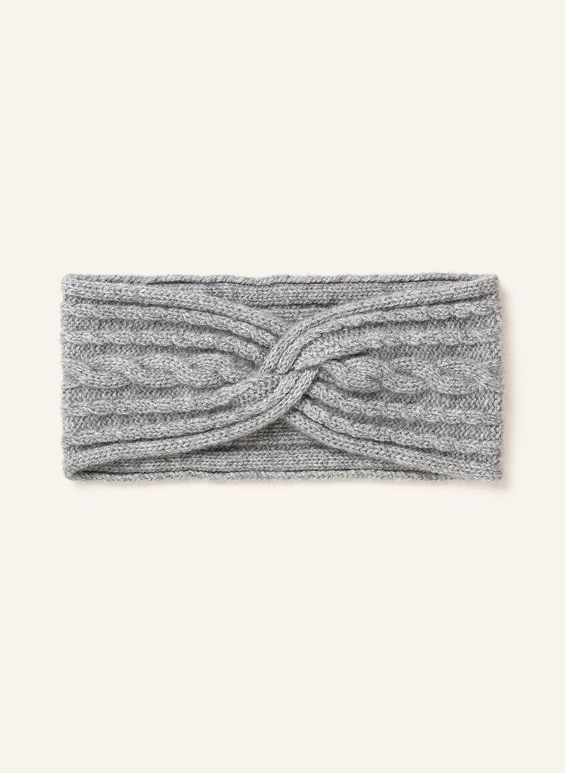 Image of Darling Harbour Stirnband Mit Cashmere grau