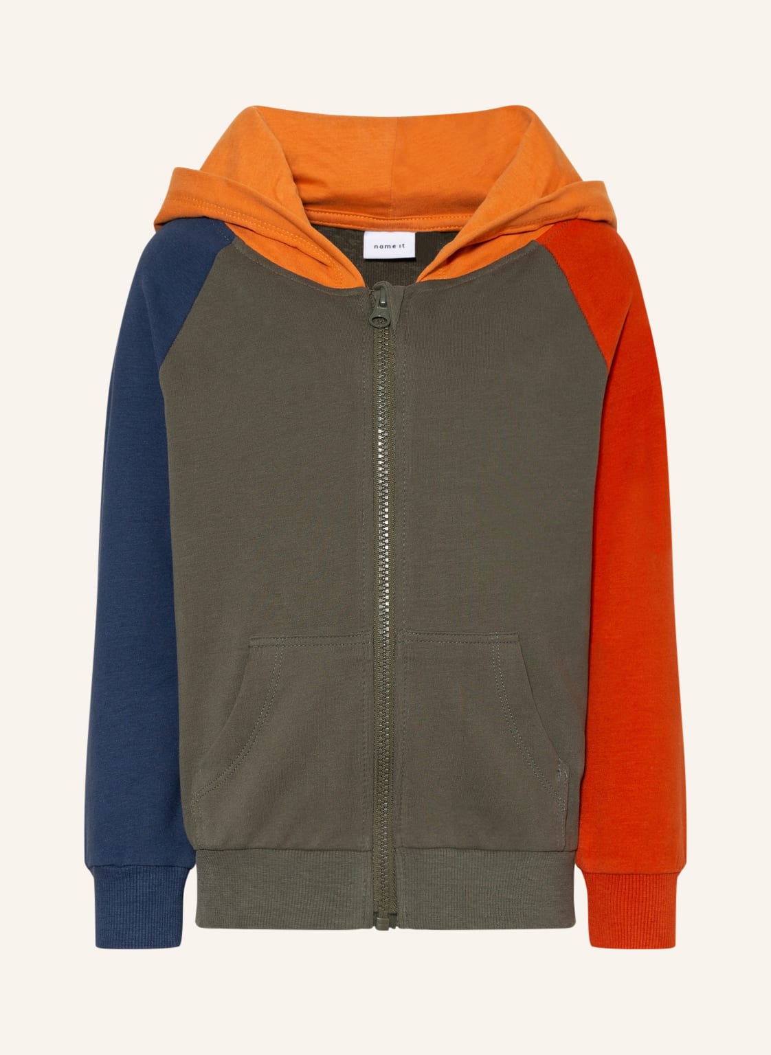 Image of Name It Sweatjacke gruen