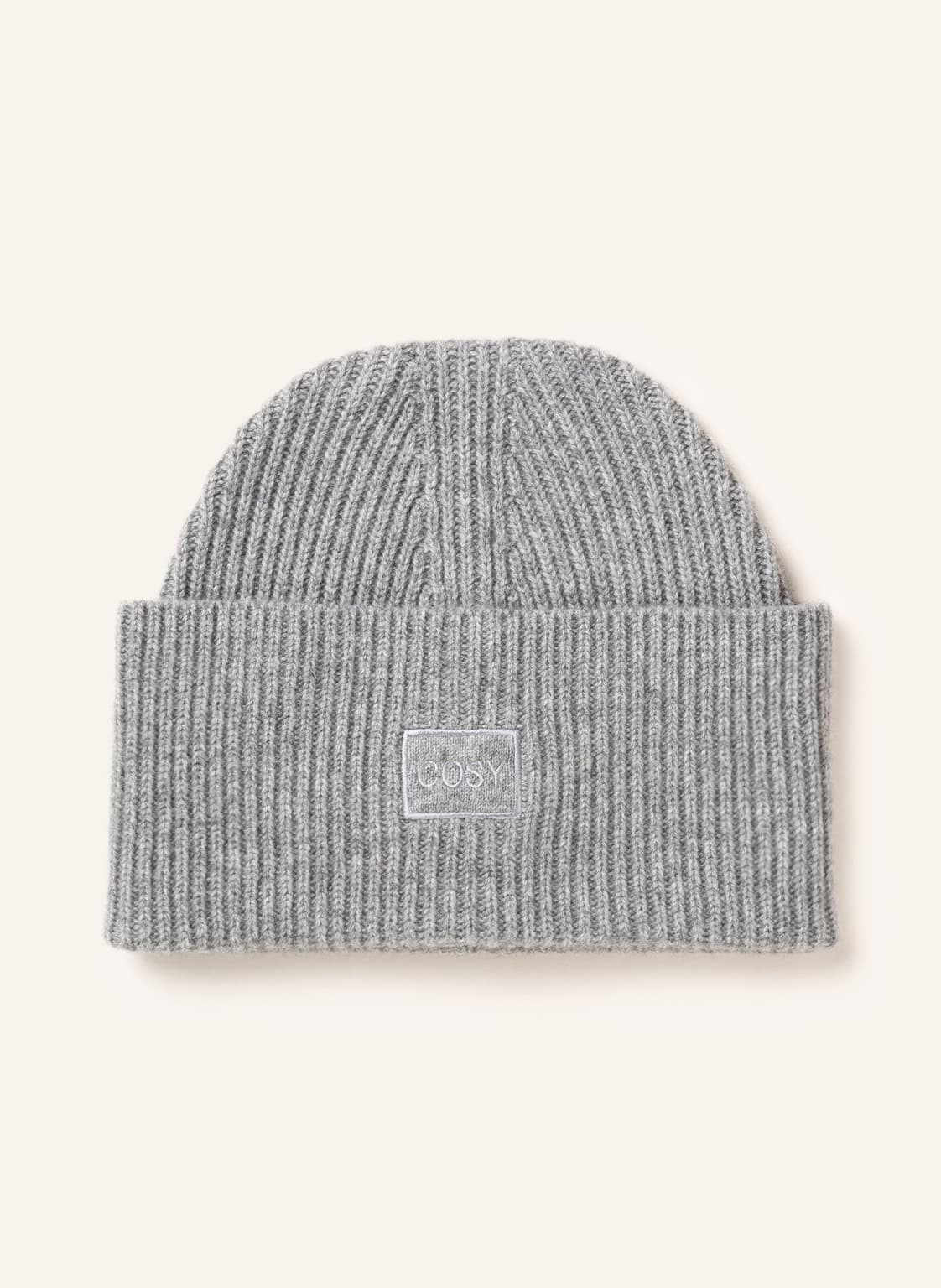 Image of Darling Harbour Mütze Mit Cashmere grau