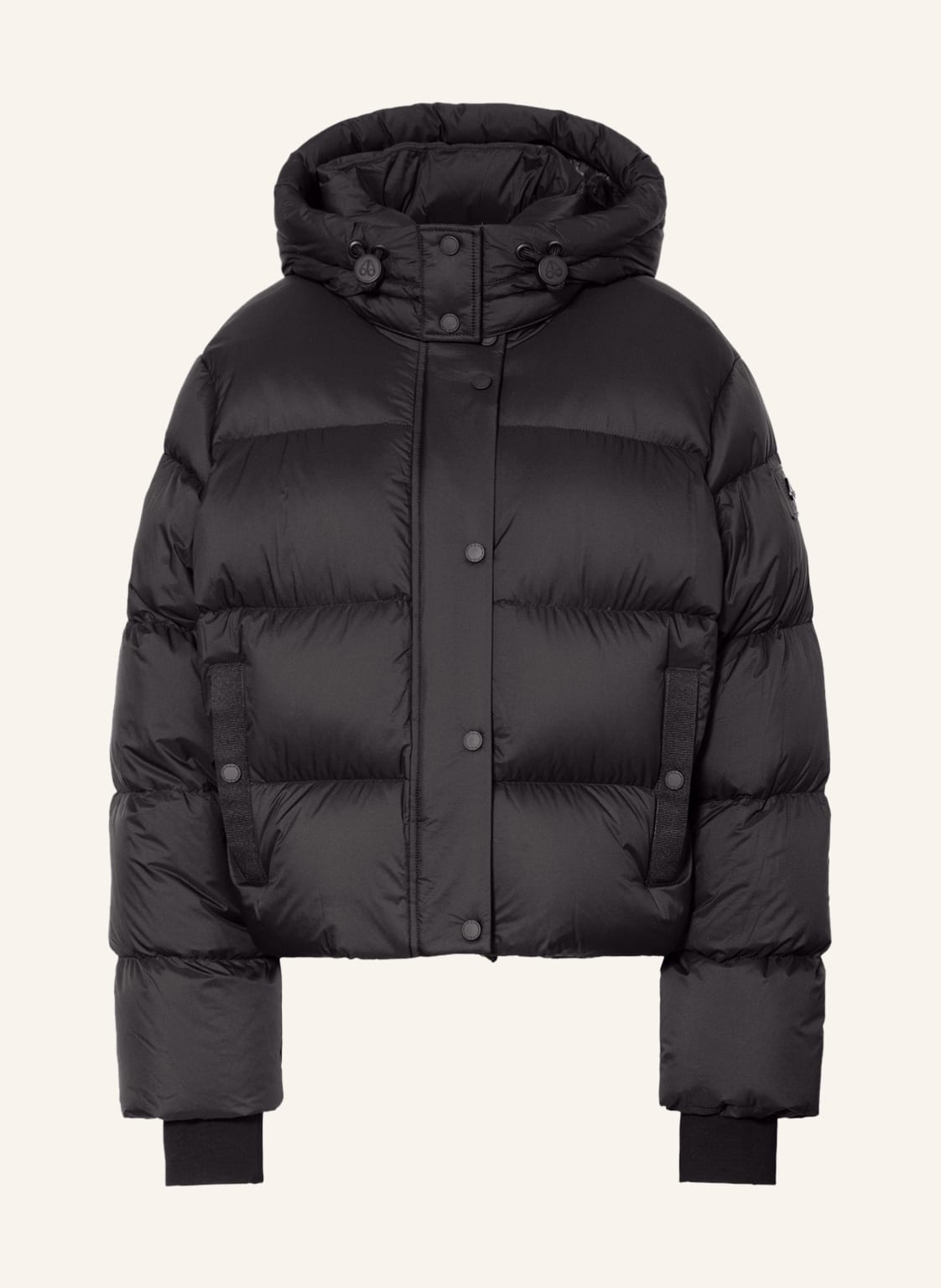 Image of Moose Knuckles Daunenjacke Prospect Puffer Mit Abnehmbarer Kapuze schwarz