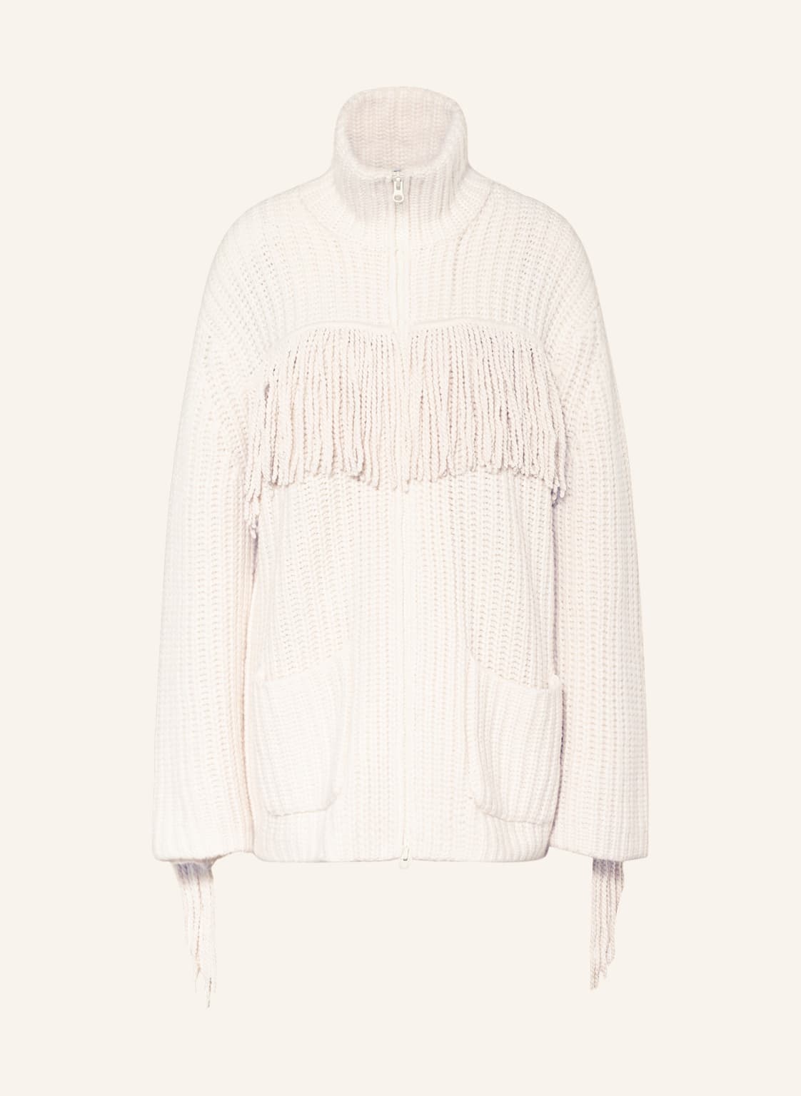 Image of Lisa Yang Strickjacke Elisa Aus Cashmere weiss