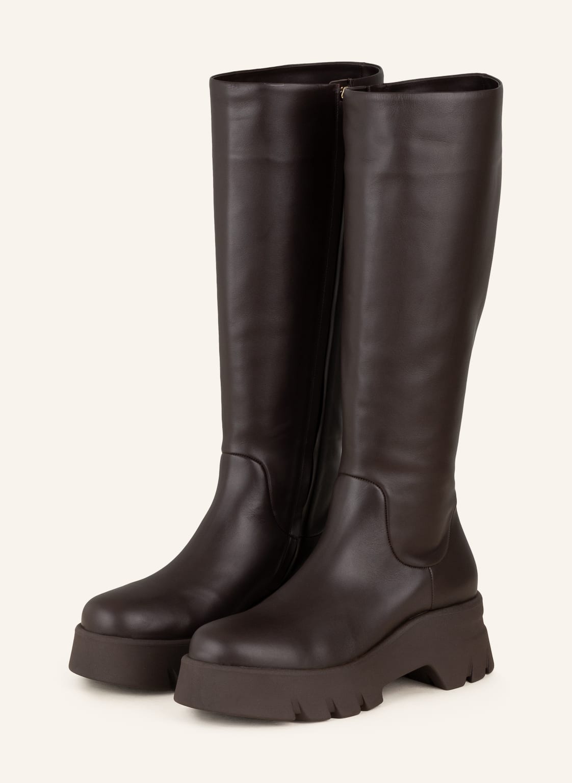 Image of Gianvito Rossi Plateau-Stiefel braun