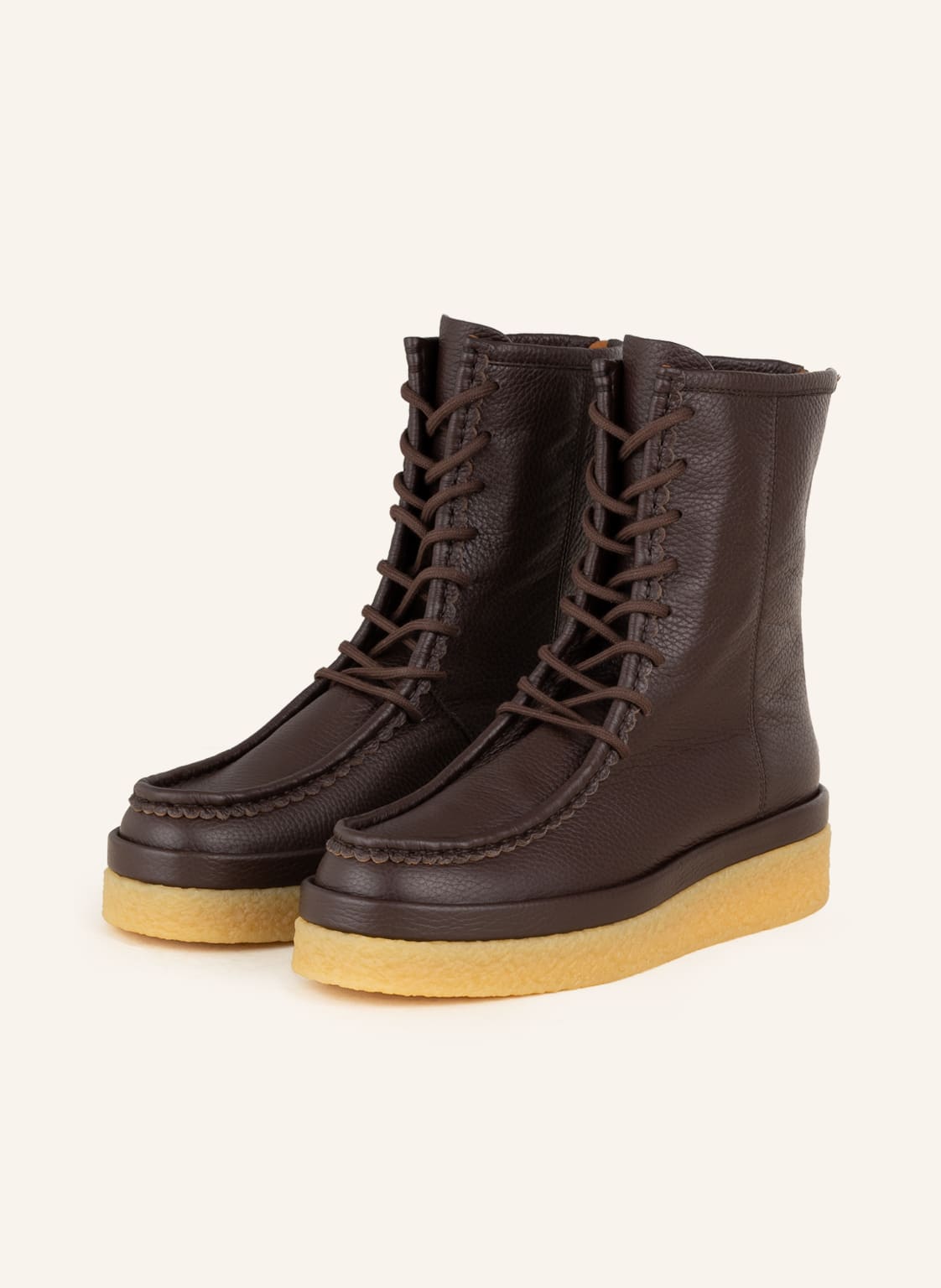 Image of Chloé Plateau-Boots Jamie braun