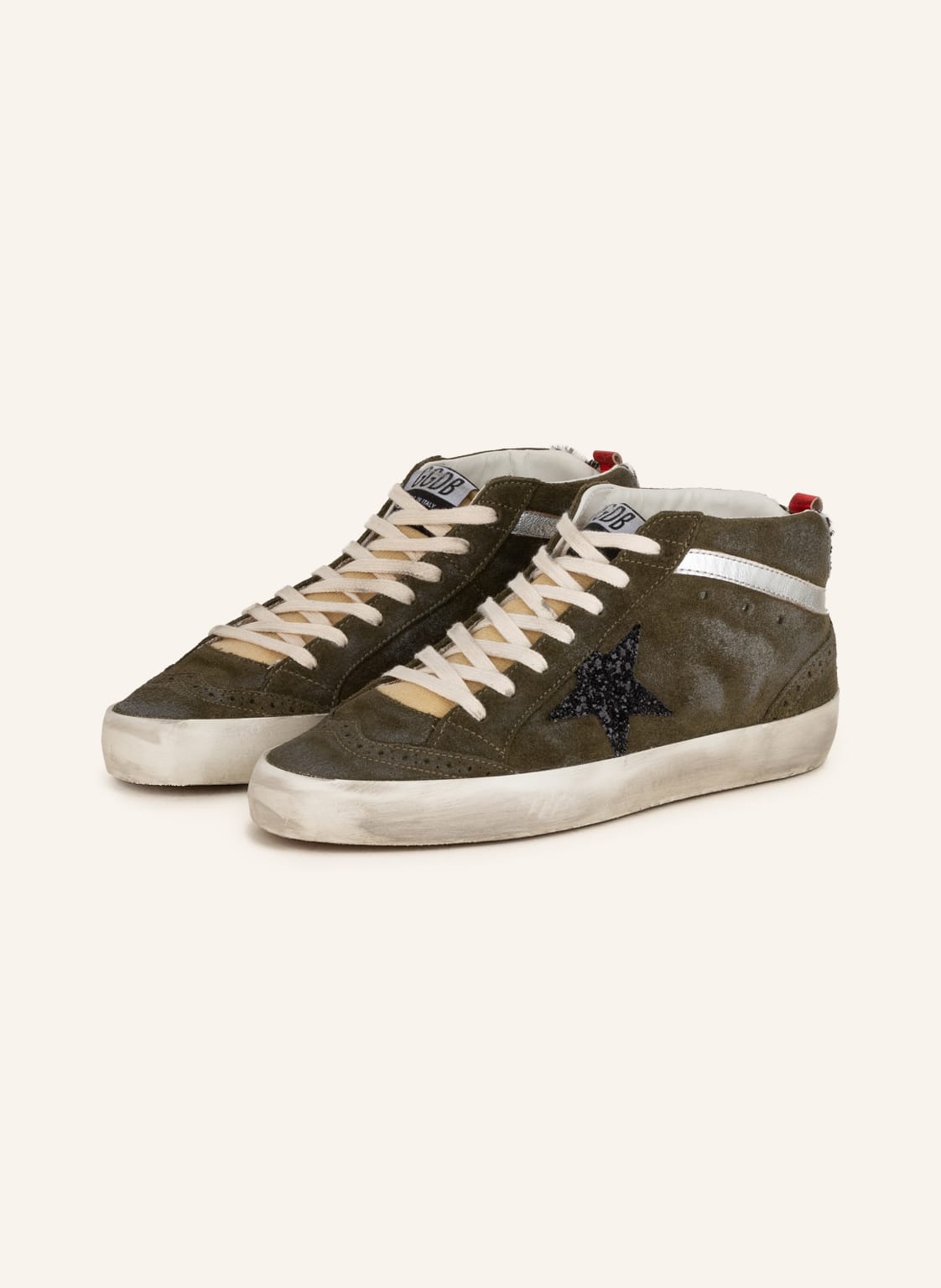 Image of Golden Goose Hightop-Sneaker Mid Star Classic gruen