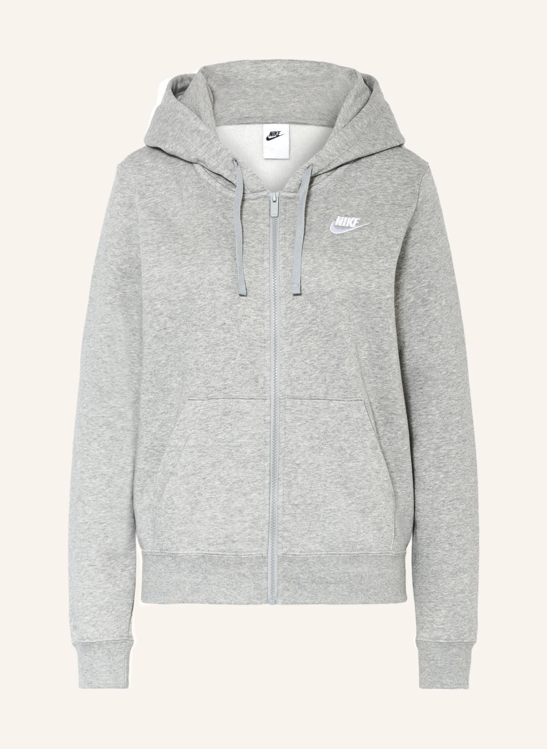 Image of Nike Sweatjacke Sportswear Club grau