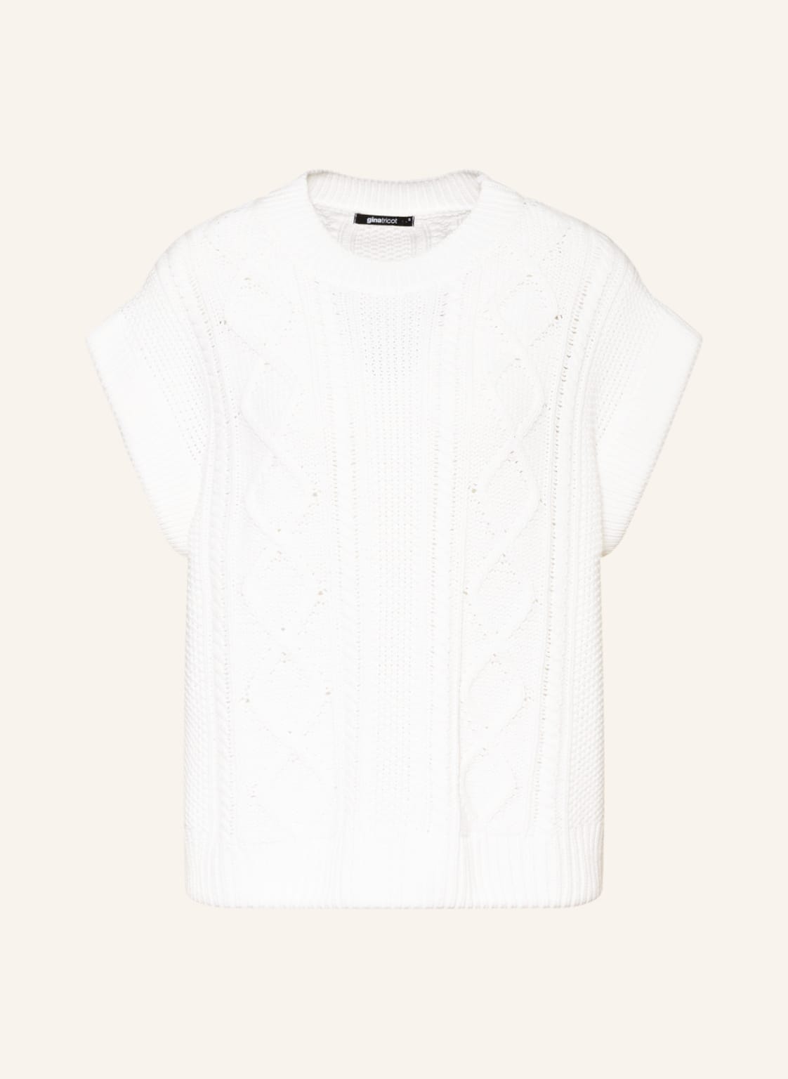 Image of Gina Tricot Pullunder Wilma weiss