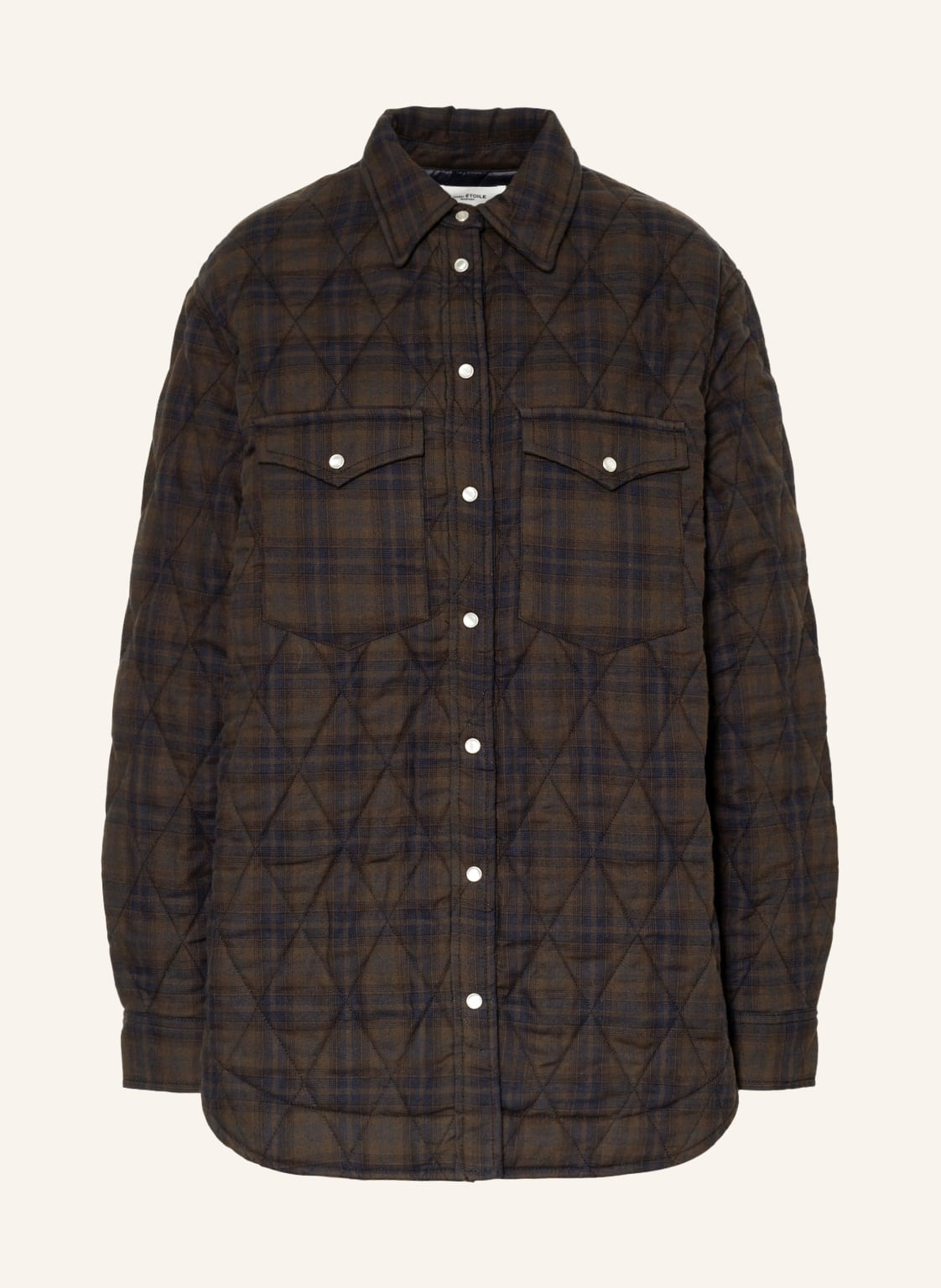 Image of Isabel Marant Étoile Overjacket Mysen braun