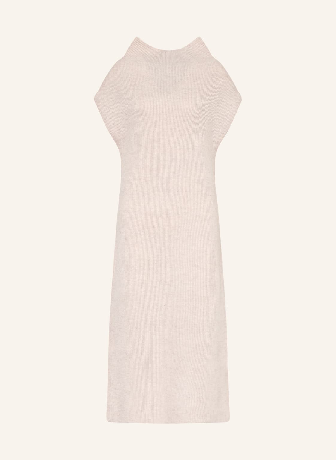 Image of Mrs & Hugs Strickkleid Aus Merinowolle beige
