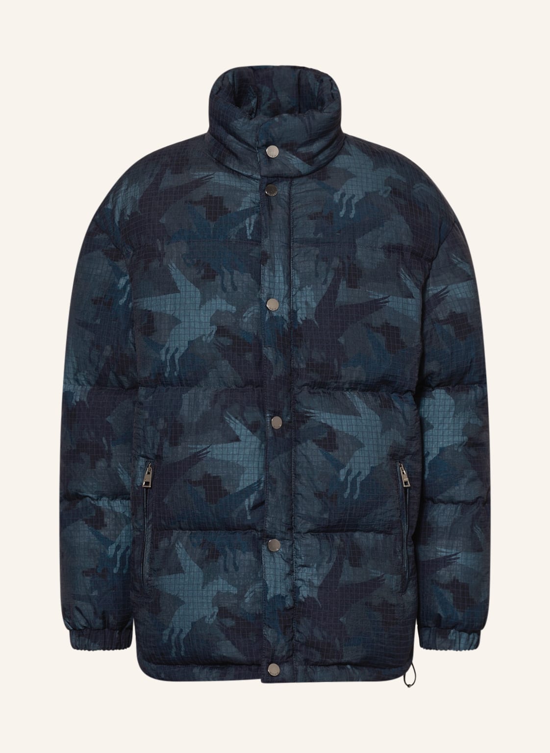 Image of Etro Daunenjacke blau