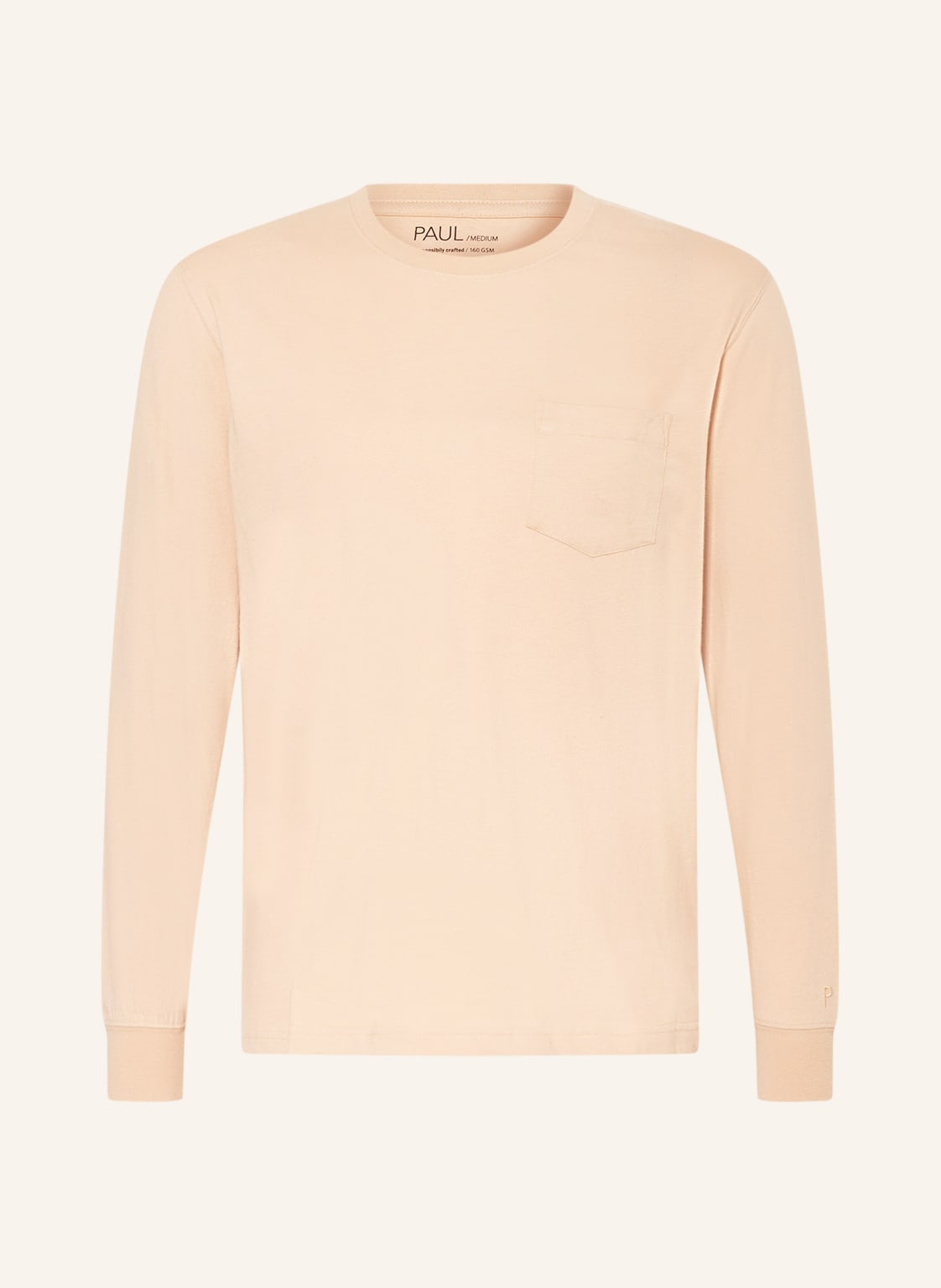 Image of Paul Longsleeve beige