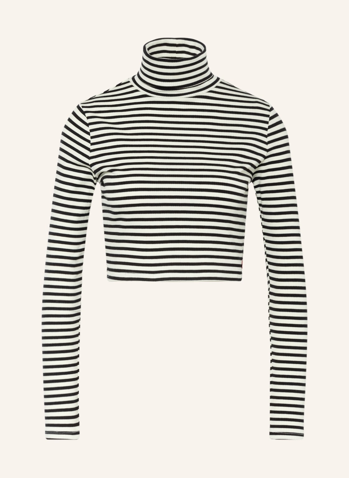 Image of Levi's® Cropped-Rollkragenshirt Oriel weiss