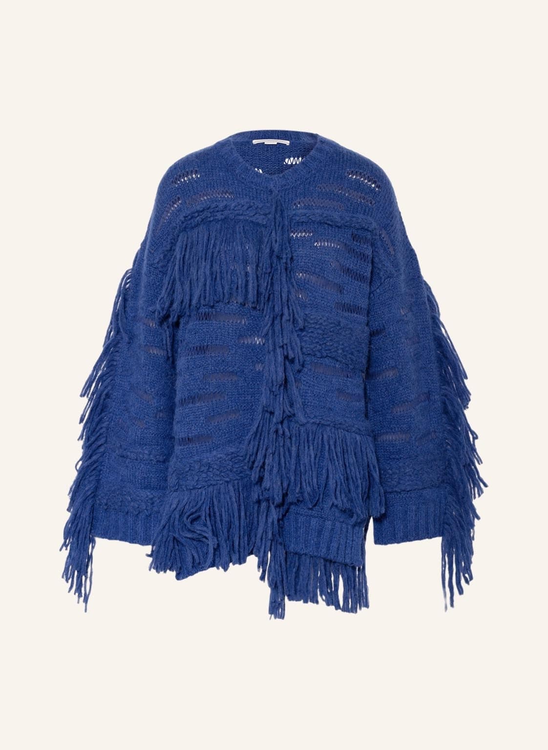 Image of Stella Mccartney Pullover Mit Alpaka blau
