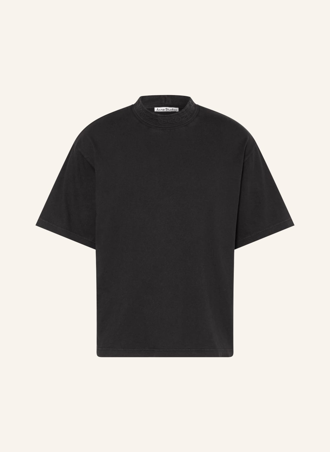 Image of Acne Studios Oversized-Shirt schwarz