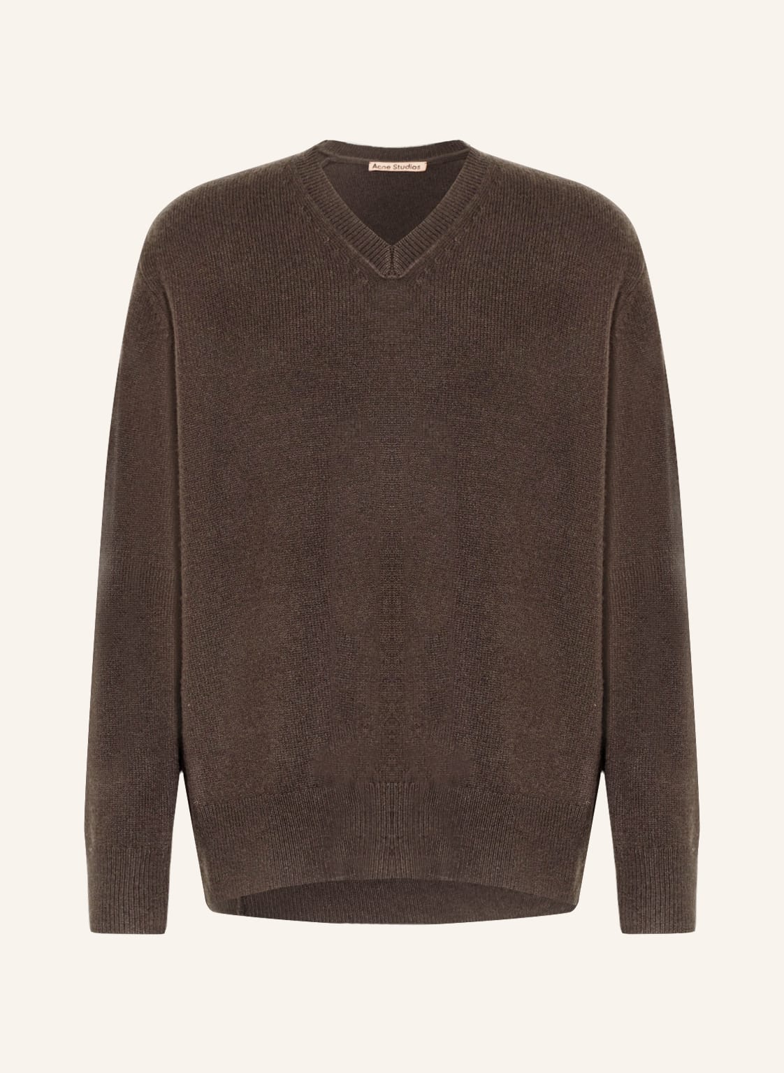 Image of Acne Studios Pullover Mit Cashmere braun