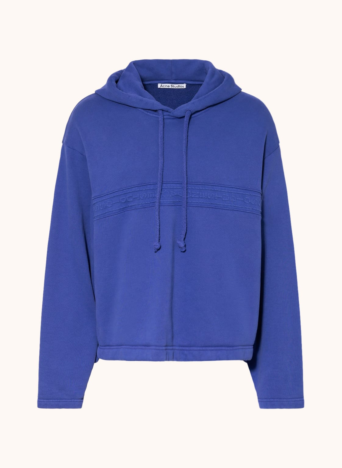 Image of Acne Studios Hoodie blau