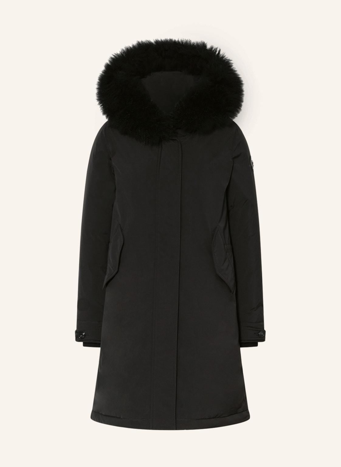 Image of Woolrich Daunenmantel Keystone schwarz