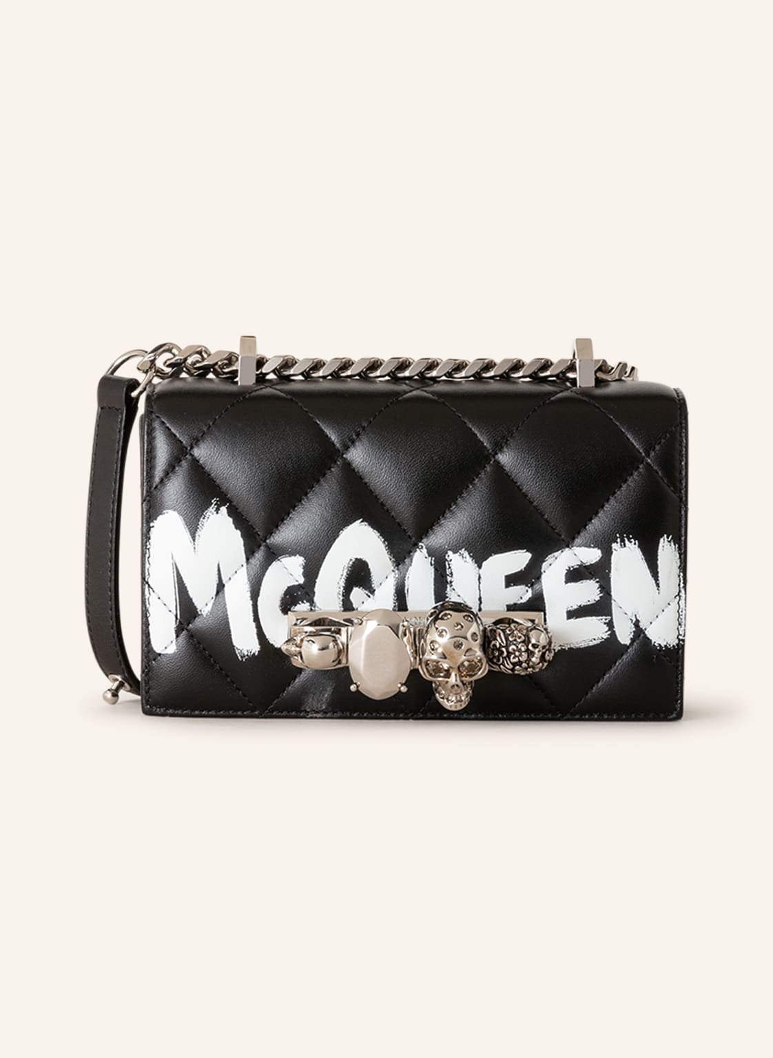 Image of Alexander Mcqueen Umhängetasche Jewell Satchel schwarz