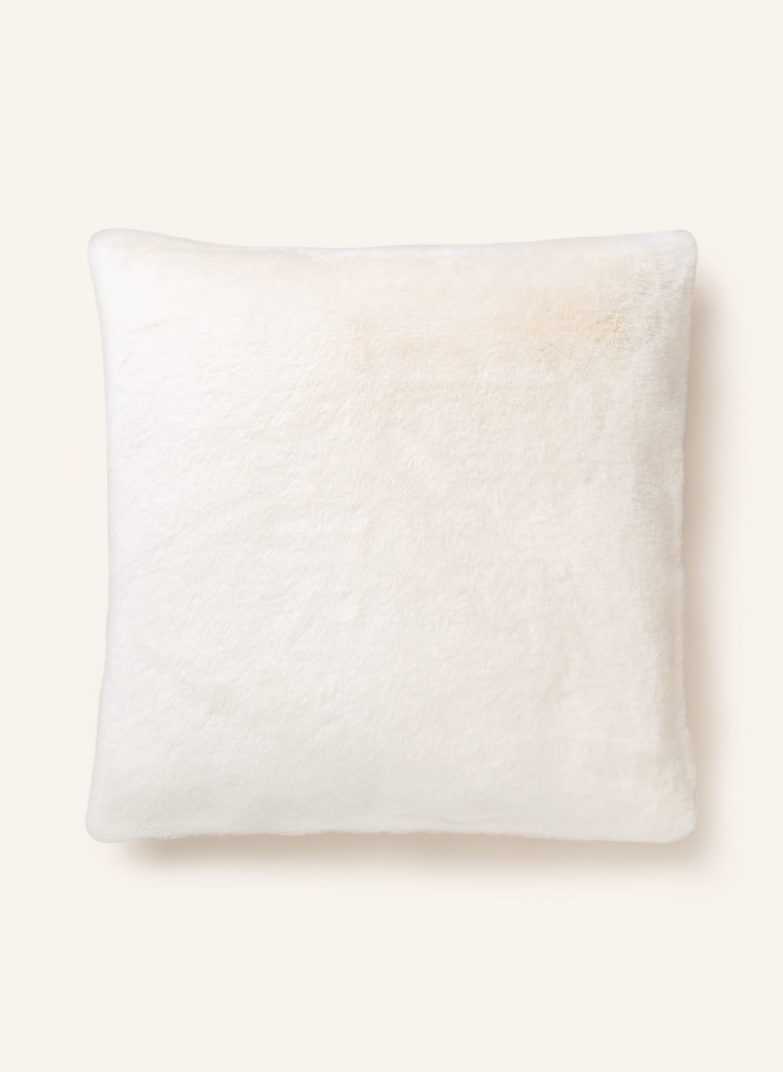 Image of Eb Home Dekokissenhülle Mit Kunstpelz weiss
