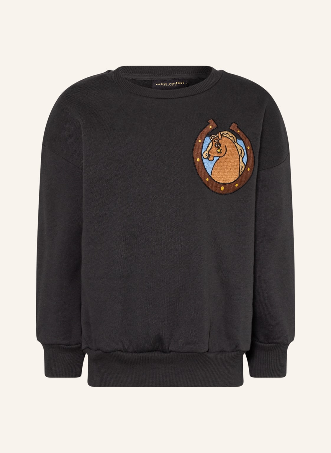 Image of Mini Rodini Sweatshirt schwarz
