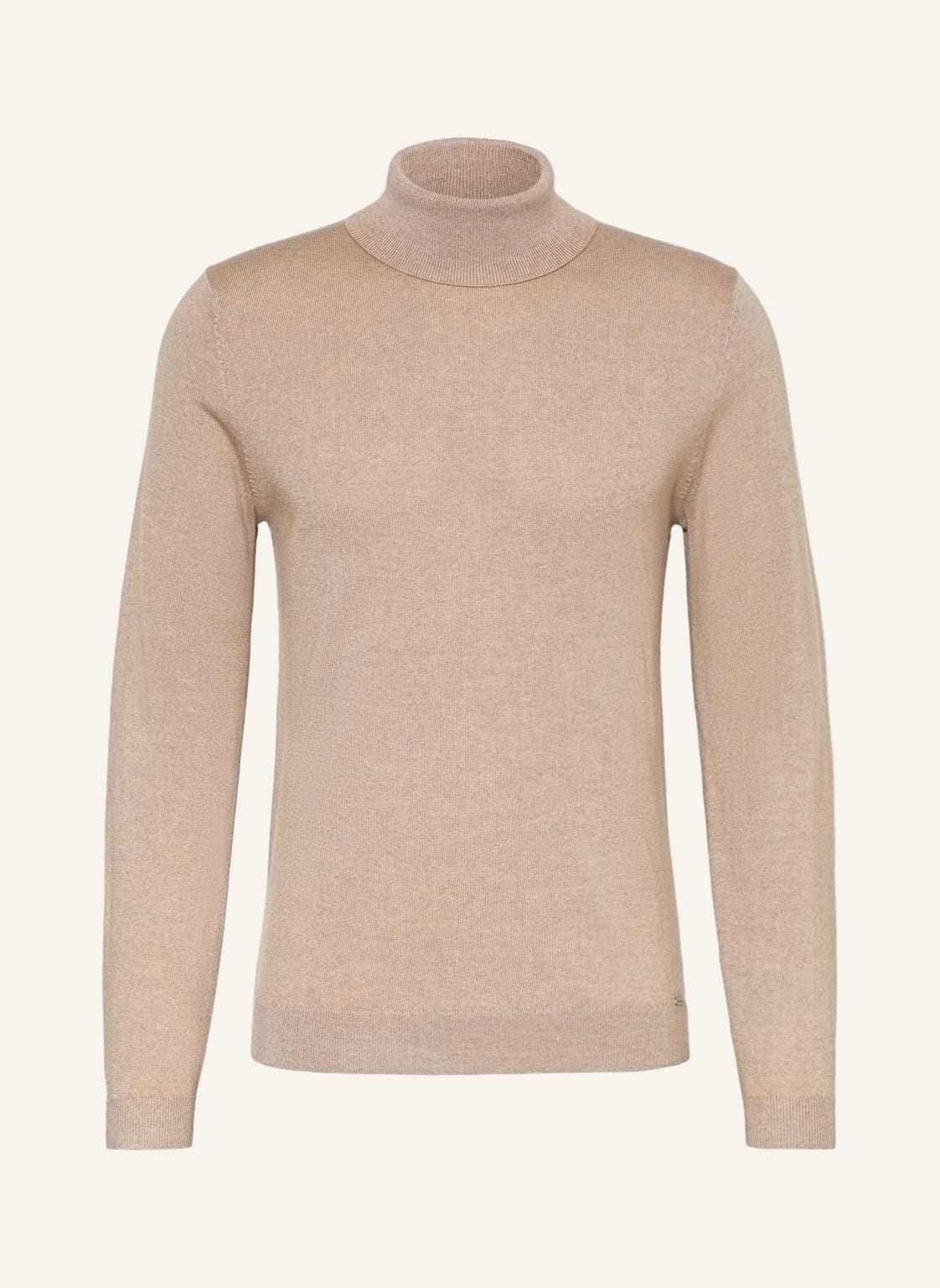 Image of Olymp Rollkragenpullover beige