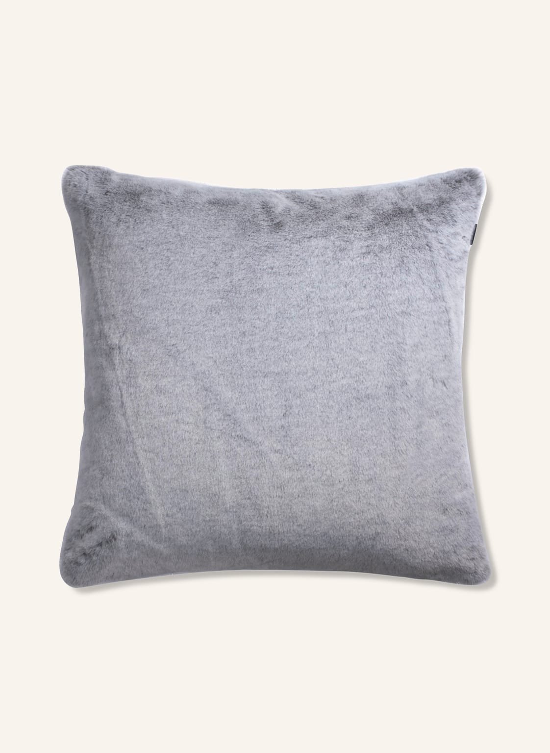 Image of Joop! Dekokissenhülle Aus Kunstfell grau