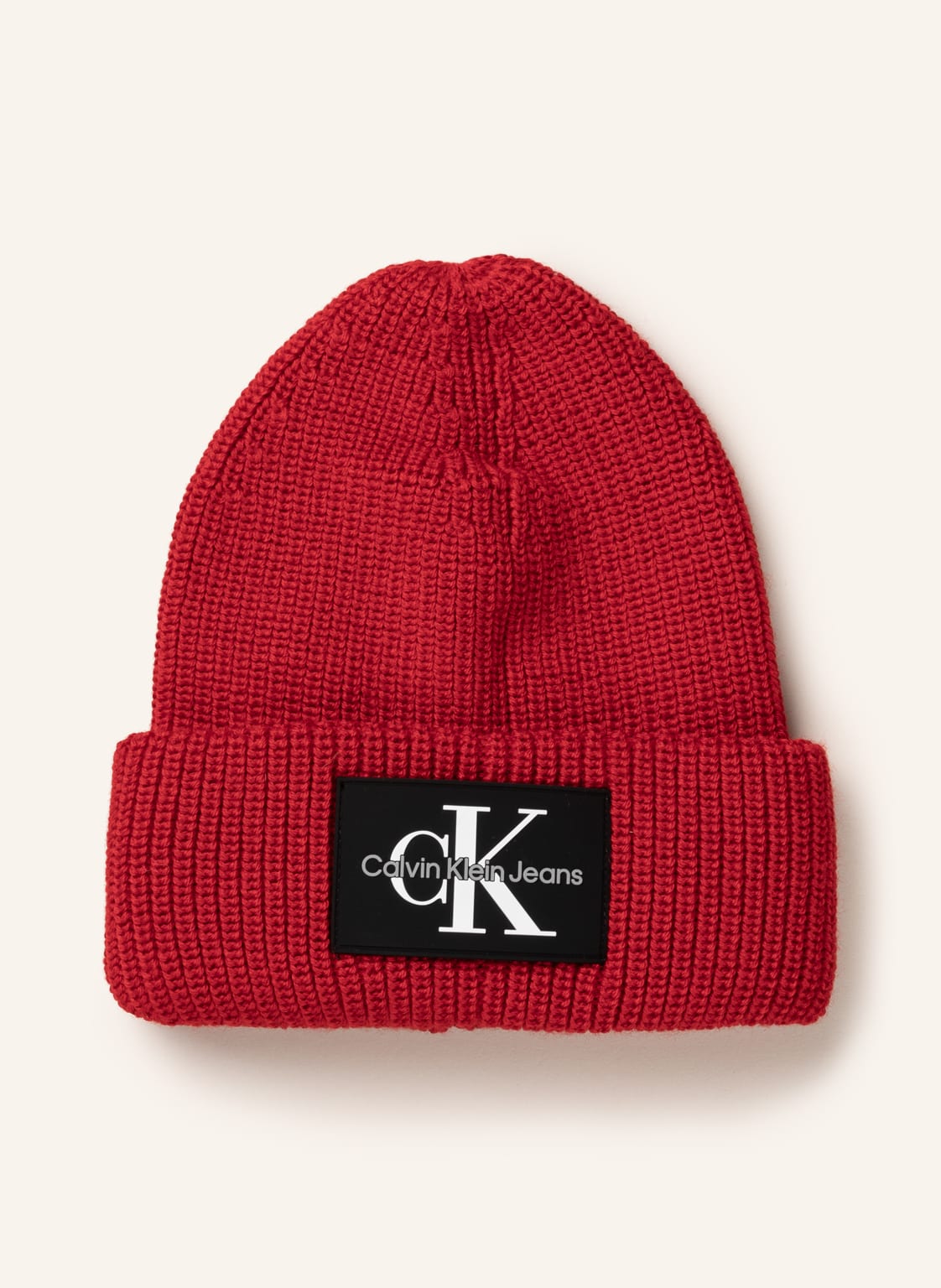 Image of Calvin Klein Jeans Mütze rot
