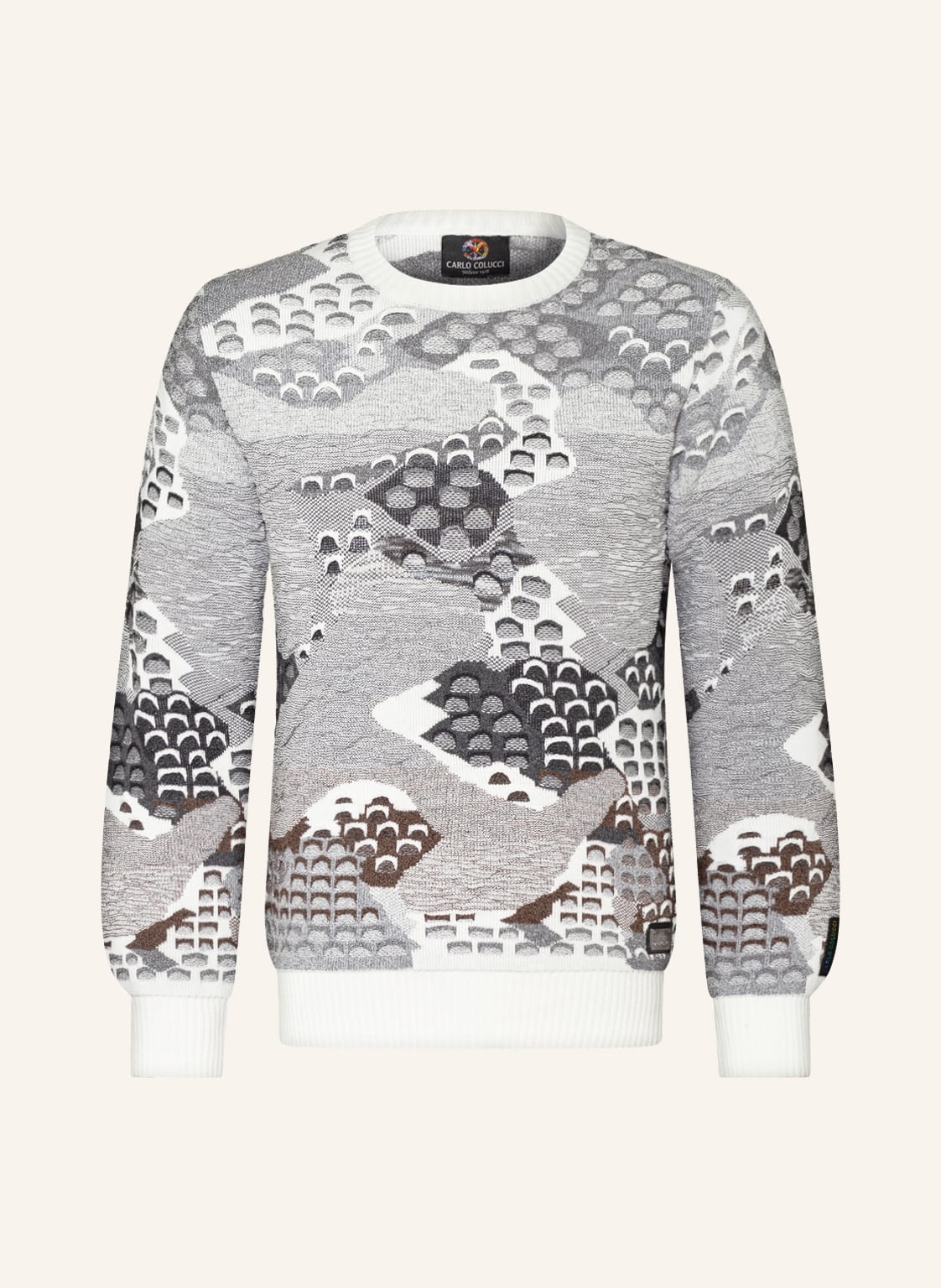 Image of Carlo Colucci Pullover weiss
