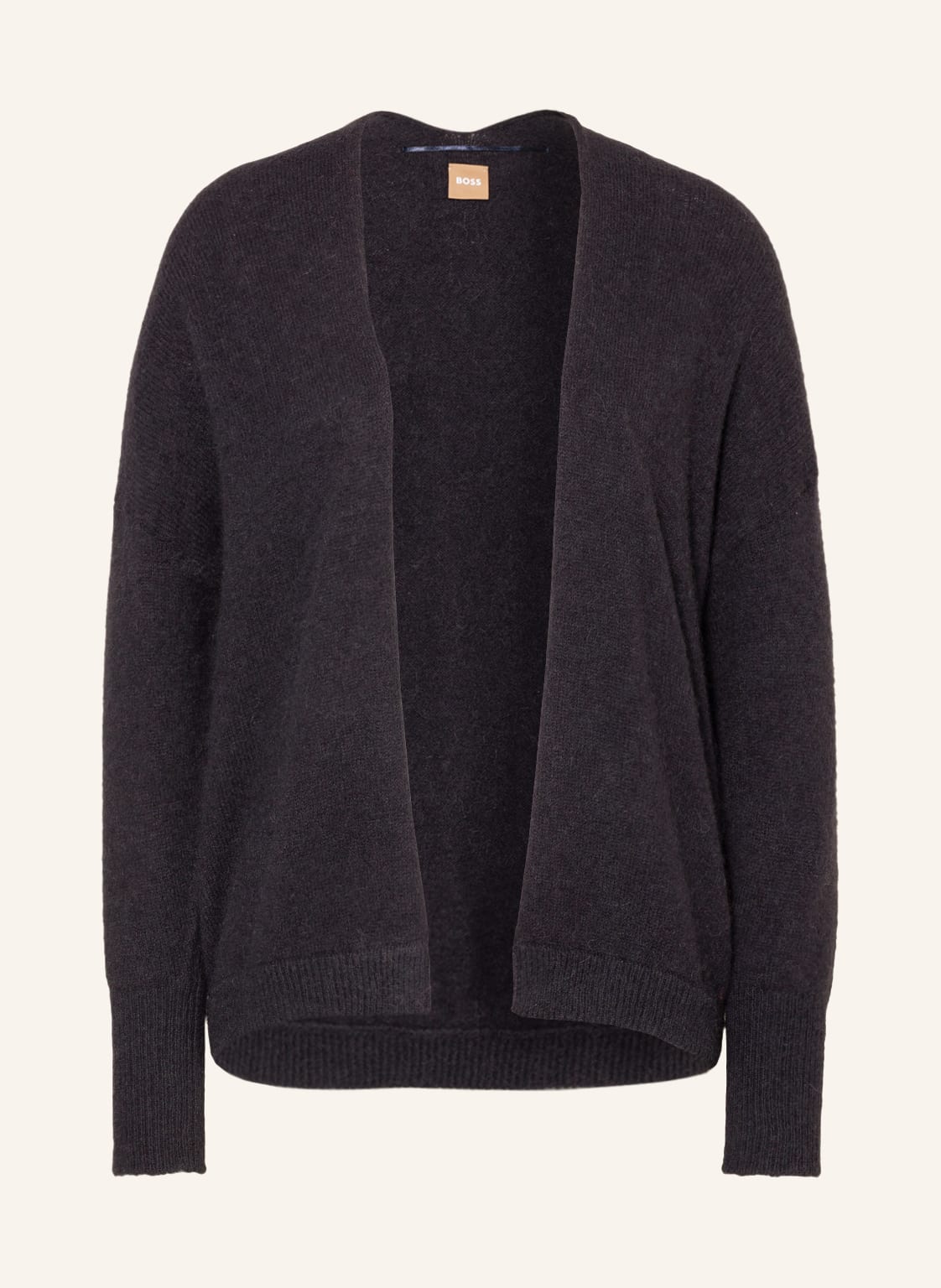 Image of Boss Strickhülle Falescan Mit Alpaka blau