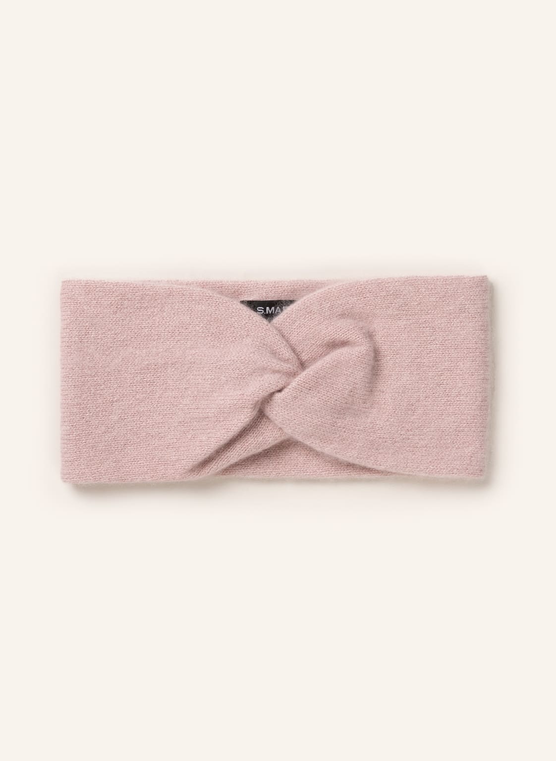 Image of S.Marlon Stirnband Aus Cashmere rosa