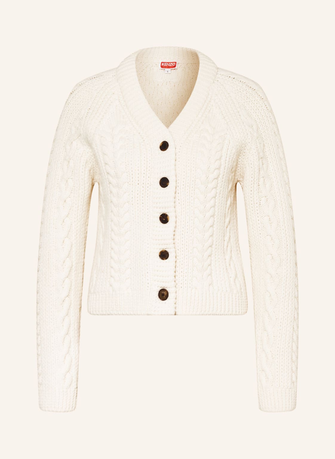 Image of Kenzo Strickjacke weiss