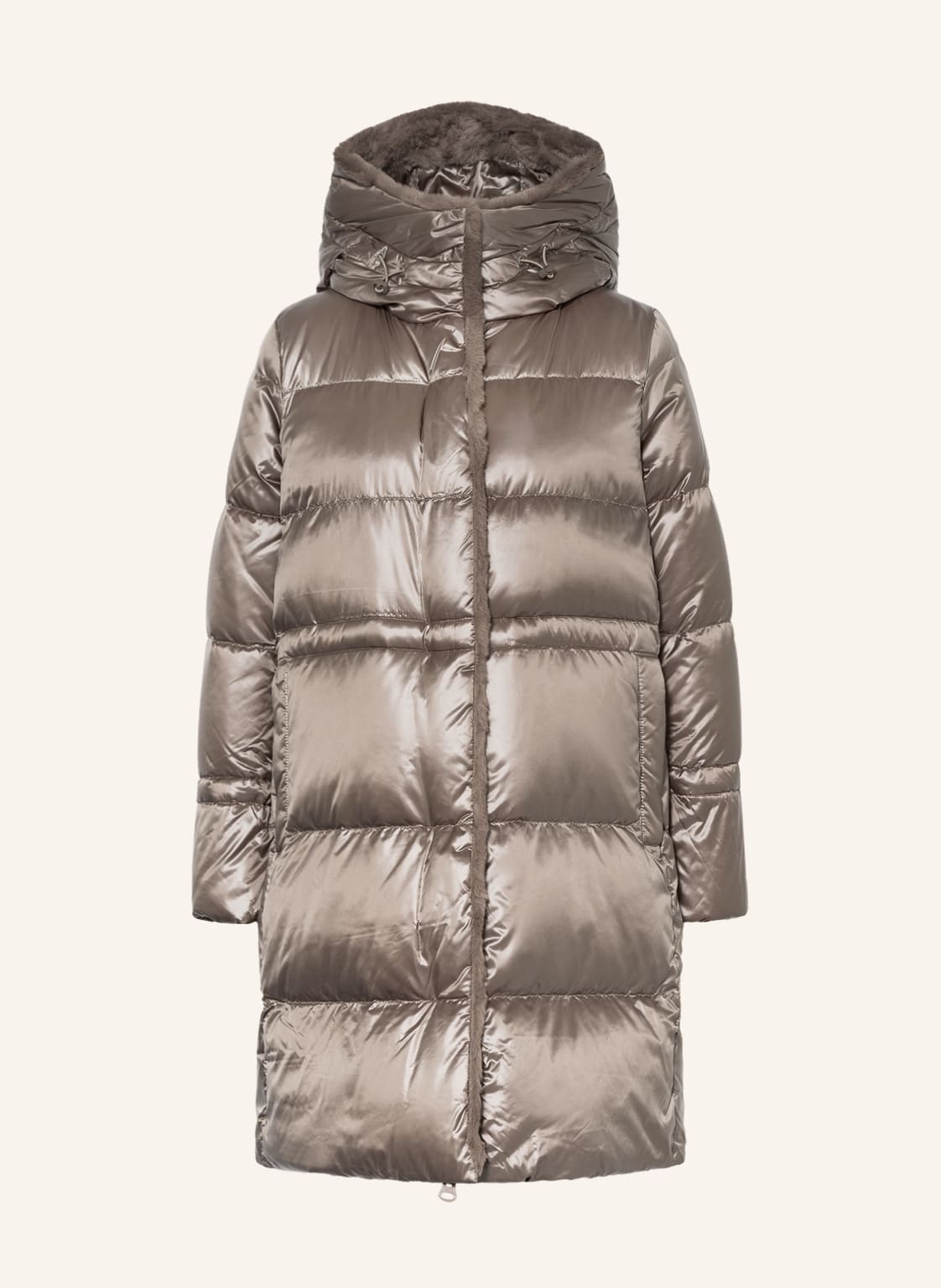 Image of Hox Daunenmantel beige