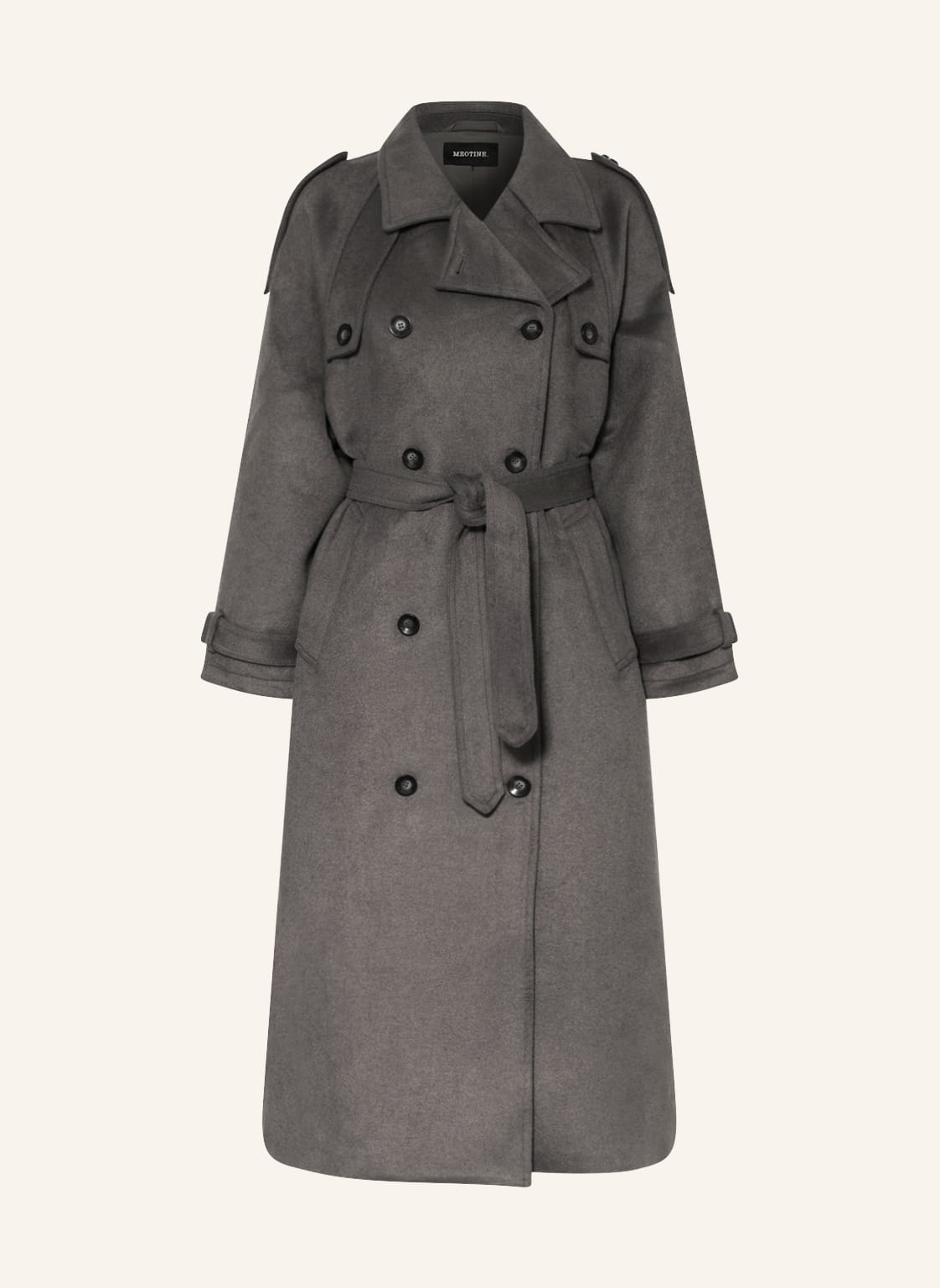 Image of Meotine Trenchcoat Bea grau