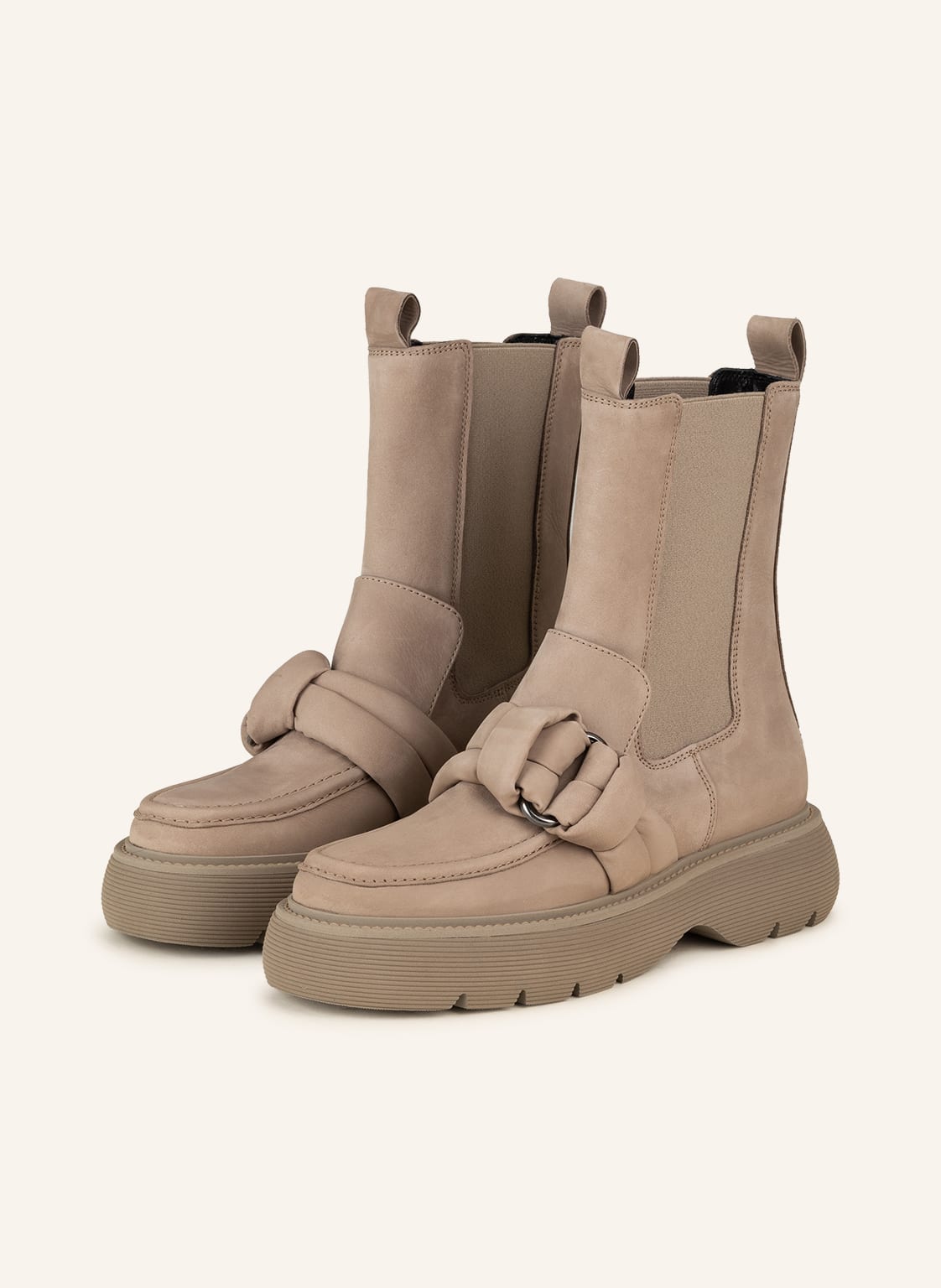 Image of Kennel & Schmenger Chelsea-Boots Dash beige