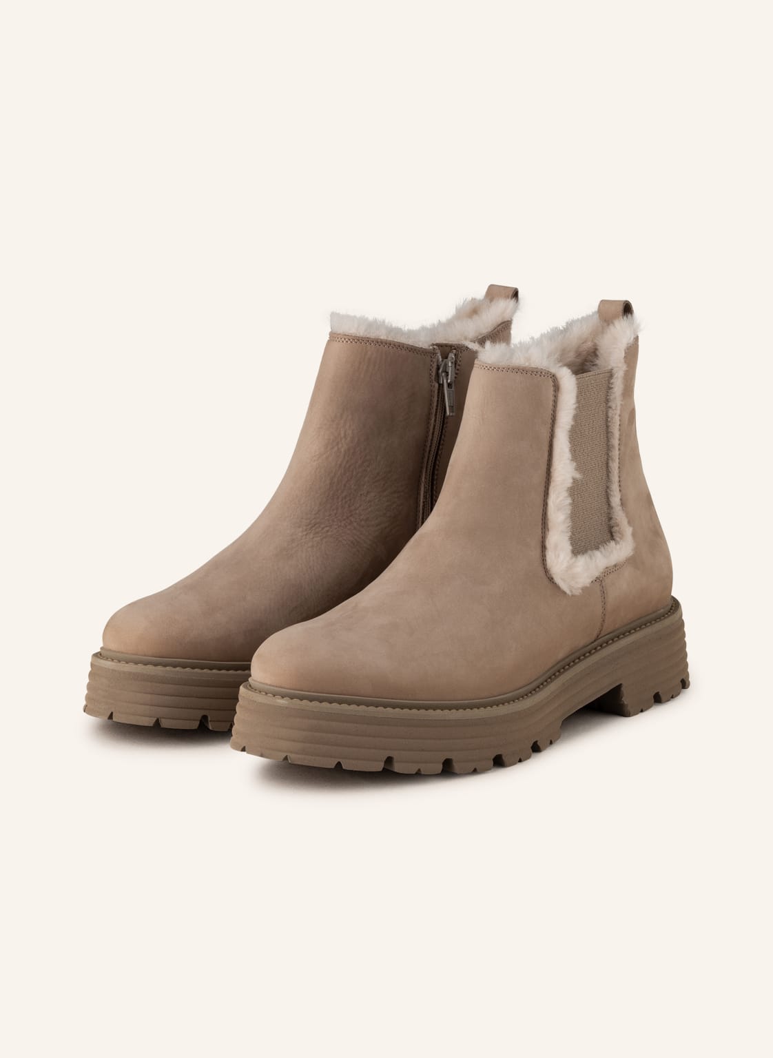 Image of Kennel & Schmenger Chelsea-Boots beige