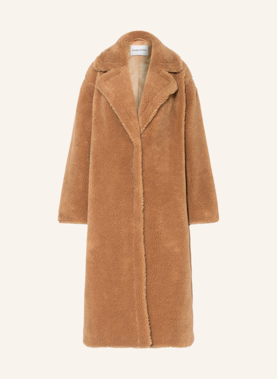 Image of Stand Studio Teddyfell-Mantel Maria beige