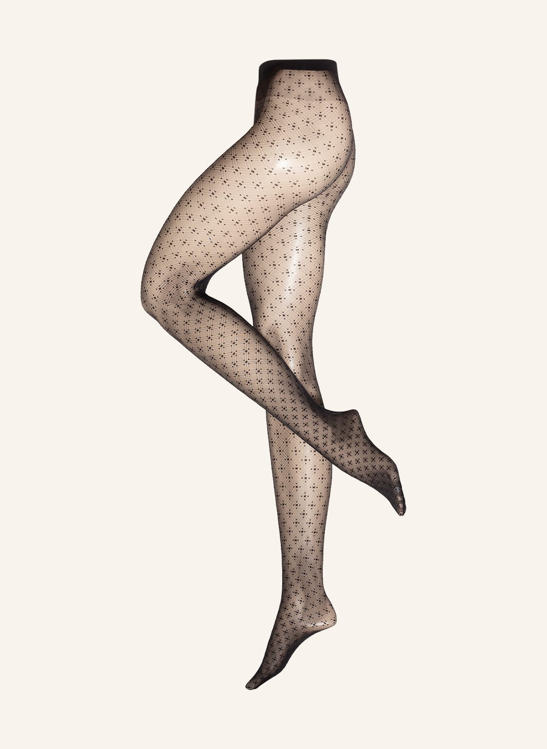 Image of Wolford Feinstrumpfhose Diamond Net schwarz