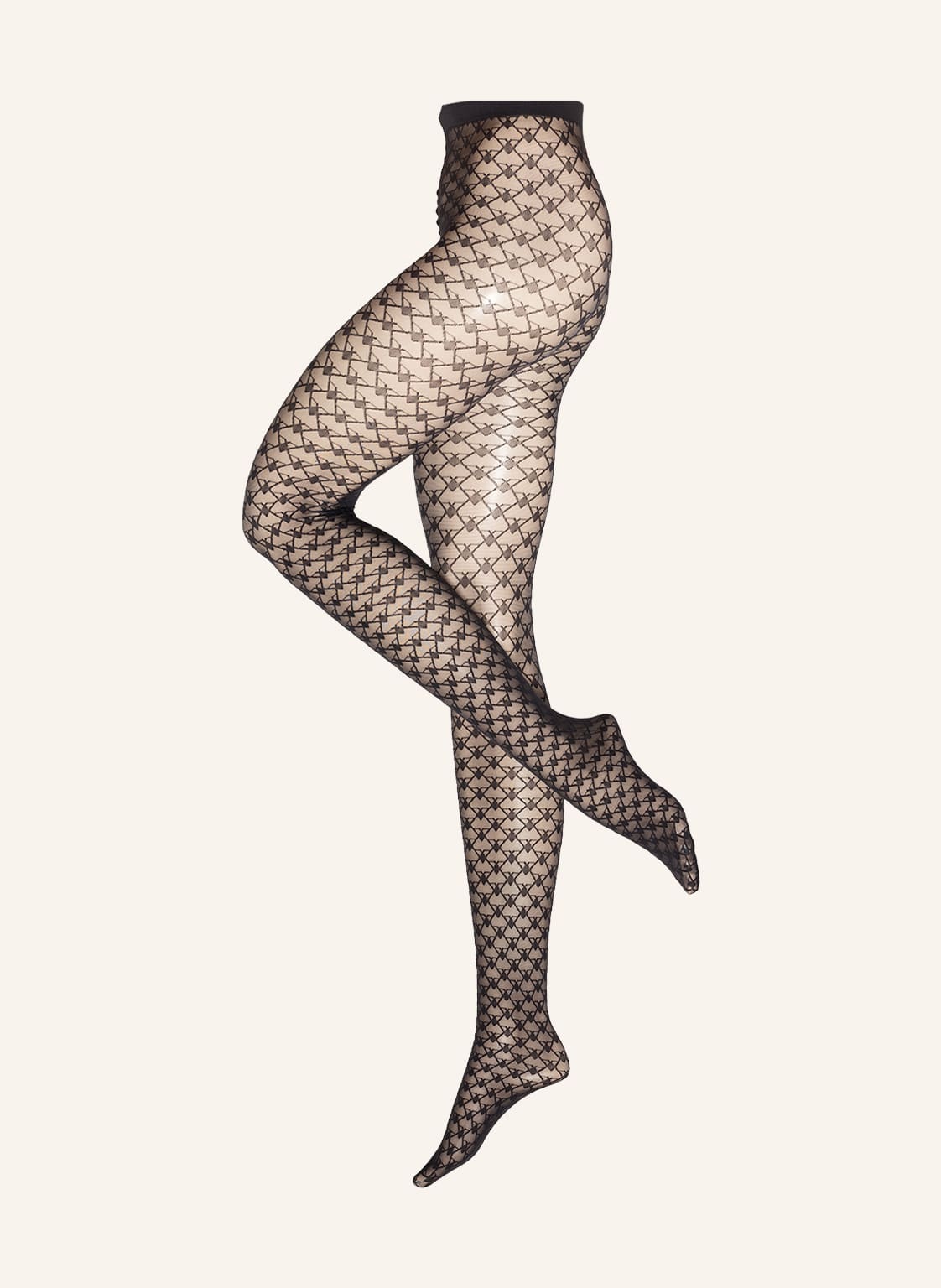 Image of Wolford Strumpfhose Geometric Style schwarz