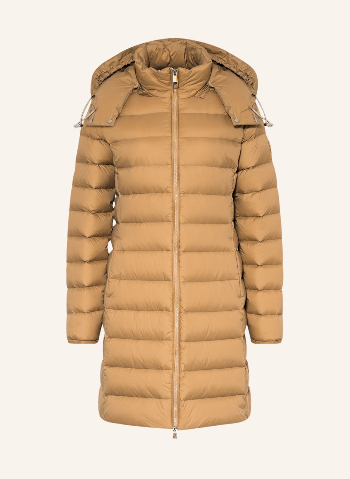 Image of Boss Daunenmantel Pampana Mit Abnehmbarer Kapuze beige