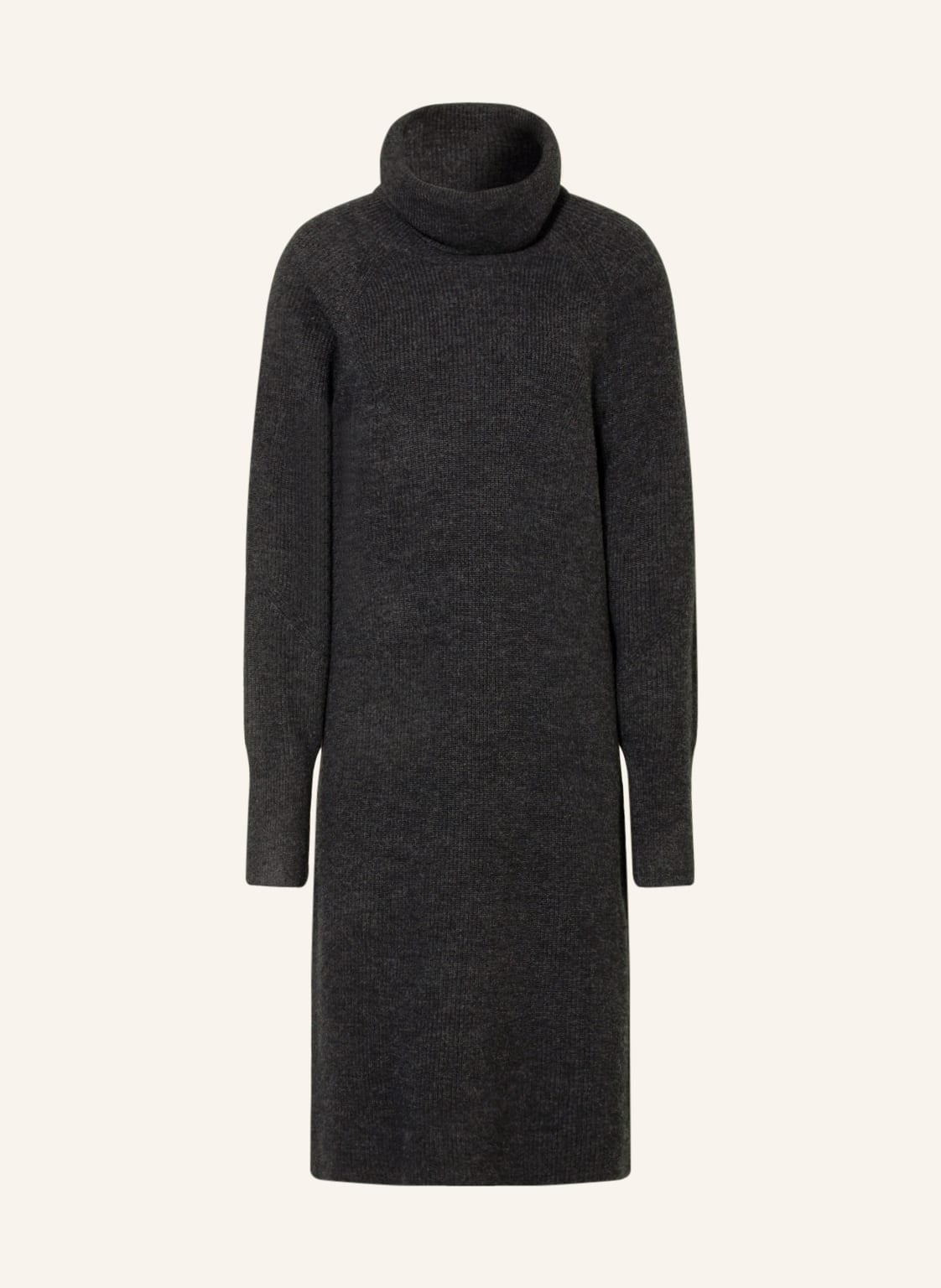 Image of Boss Strickkleid Folibia Mit Alpaka grau