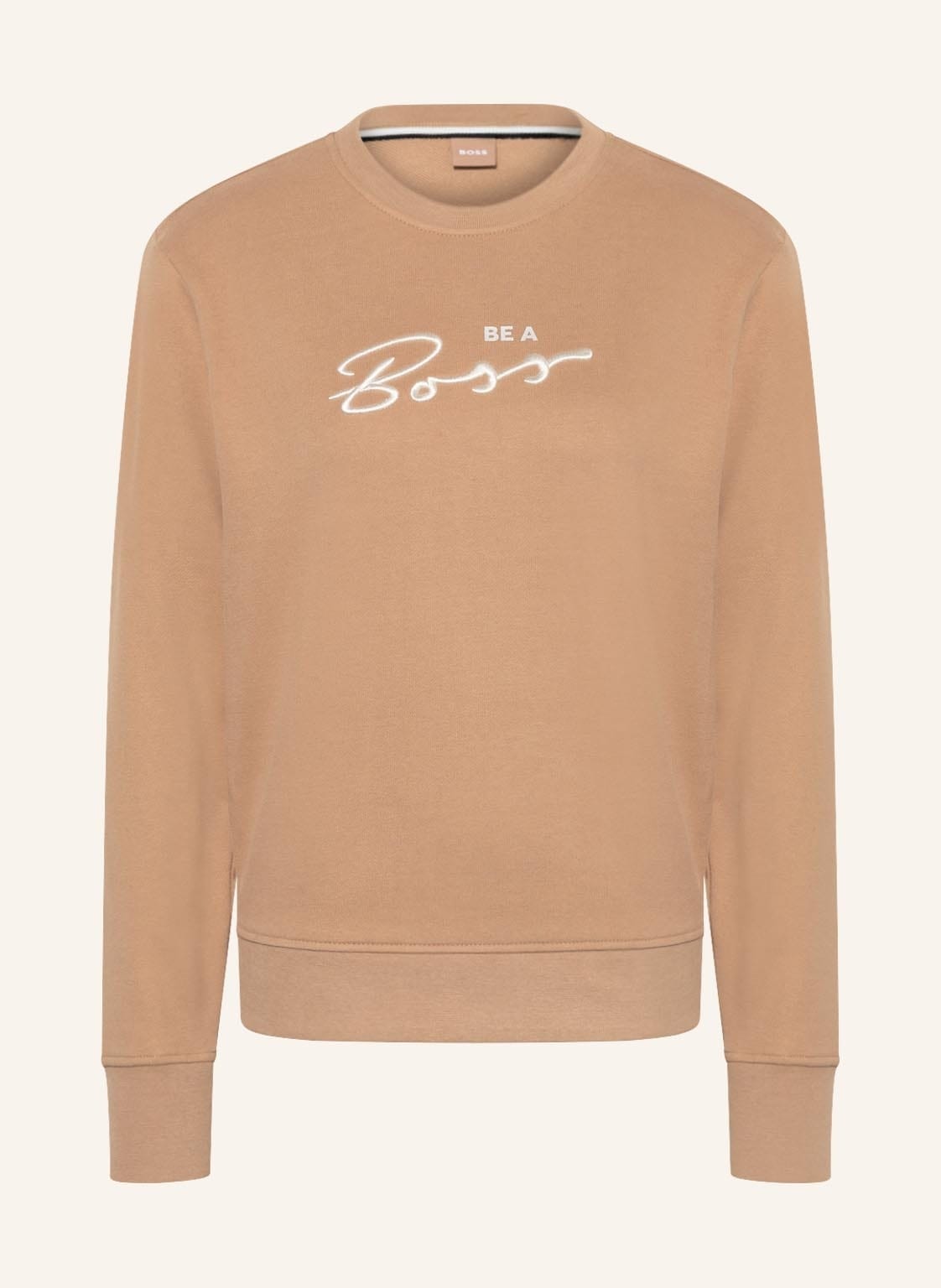 Image of Boss Sweatshirt Elaboss beige