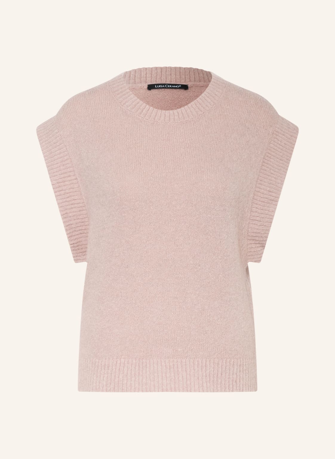 Image of Luisa Cerano Alpaka-Pullunder rosa