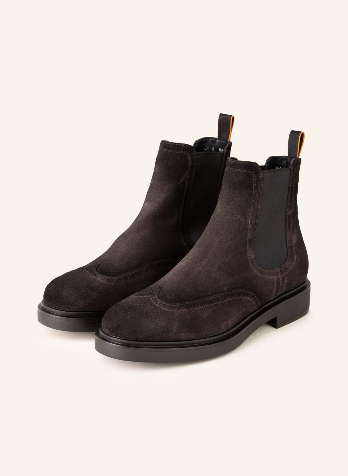 Image of Santoni Chelsea-Boots Wembley grau