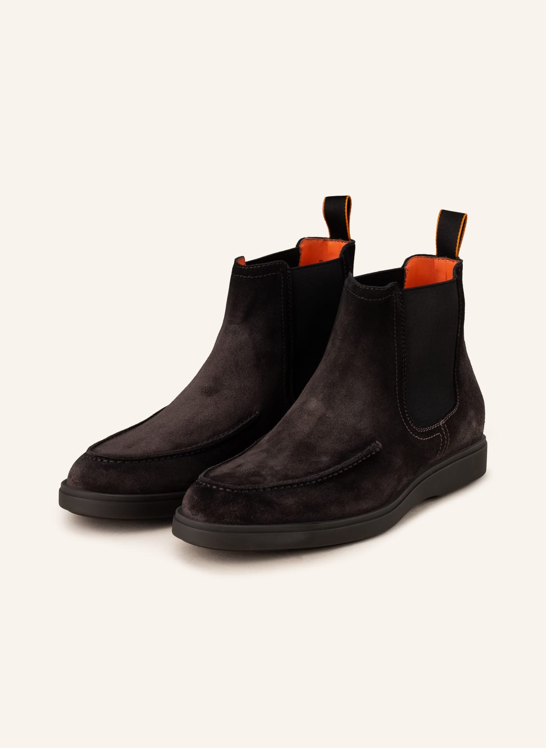 Image of Santoni Chelsea-Boots Detroit grau
