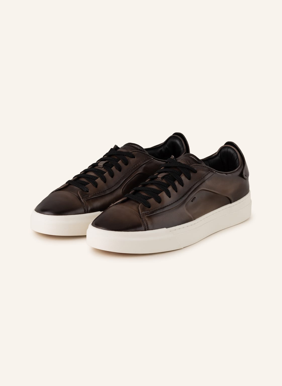 Image of Santoni Sneaker Gloria braun